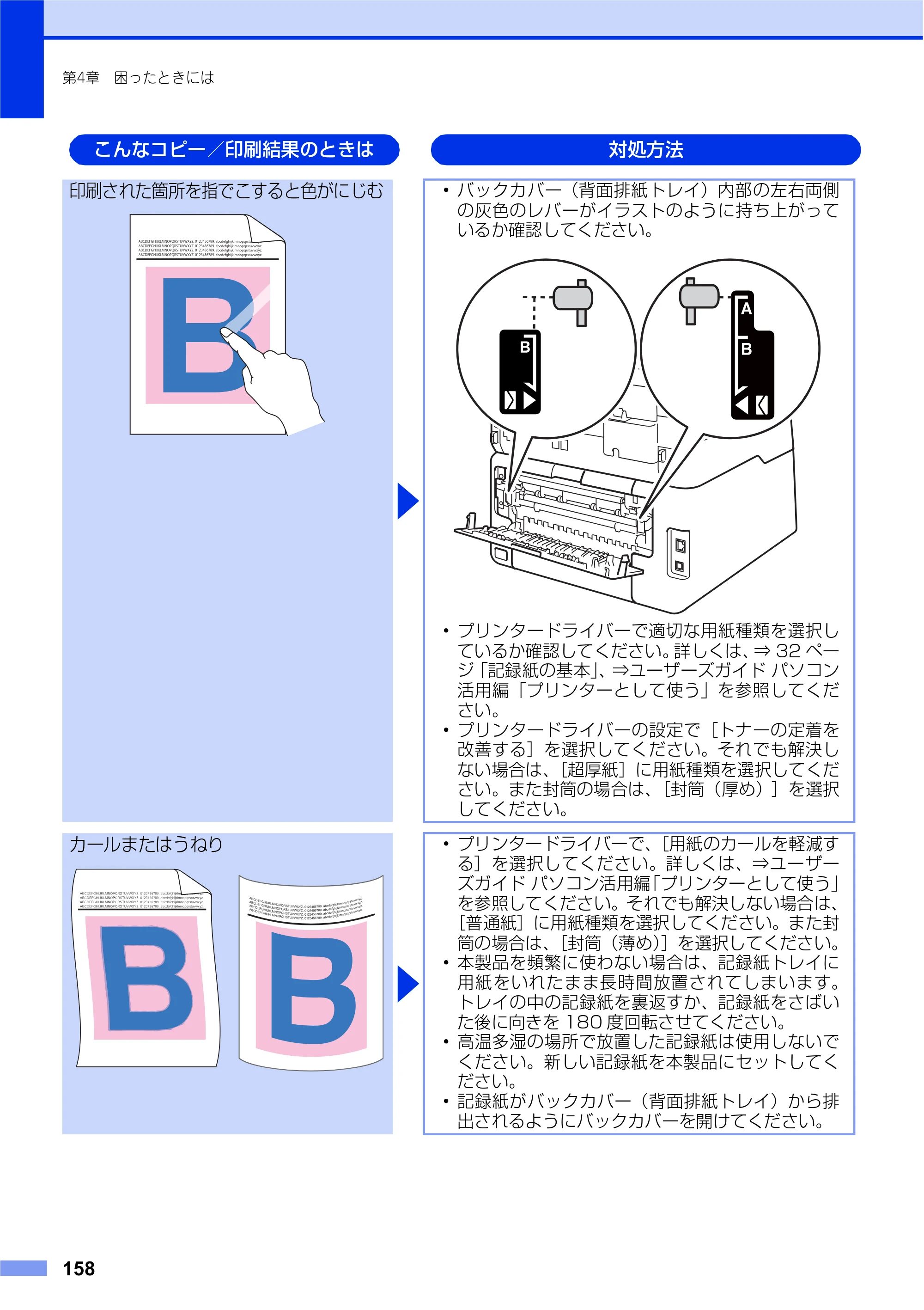ブラザー MFC-9340CDW ユーザーズガイド ～基本編～ — 原本ページ — 158ページ