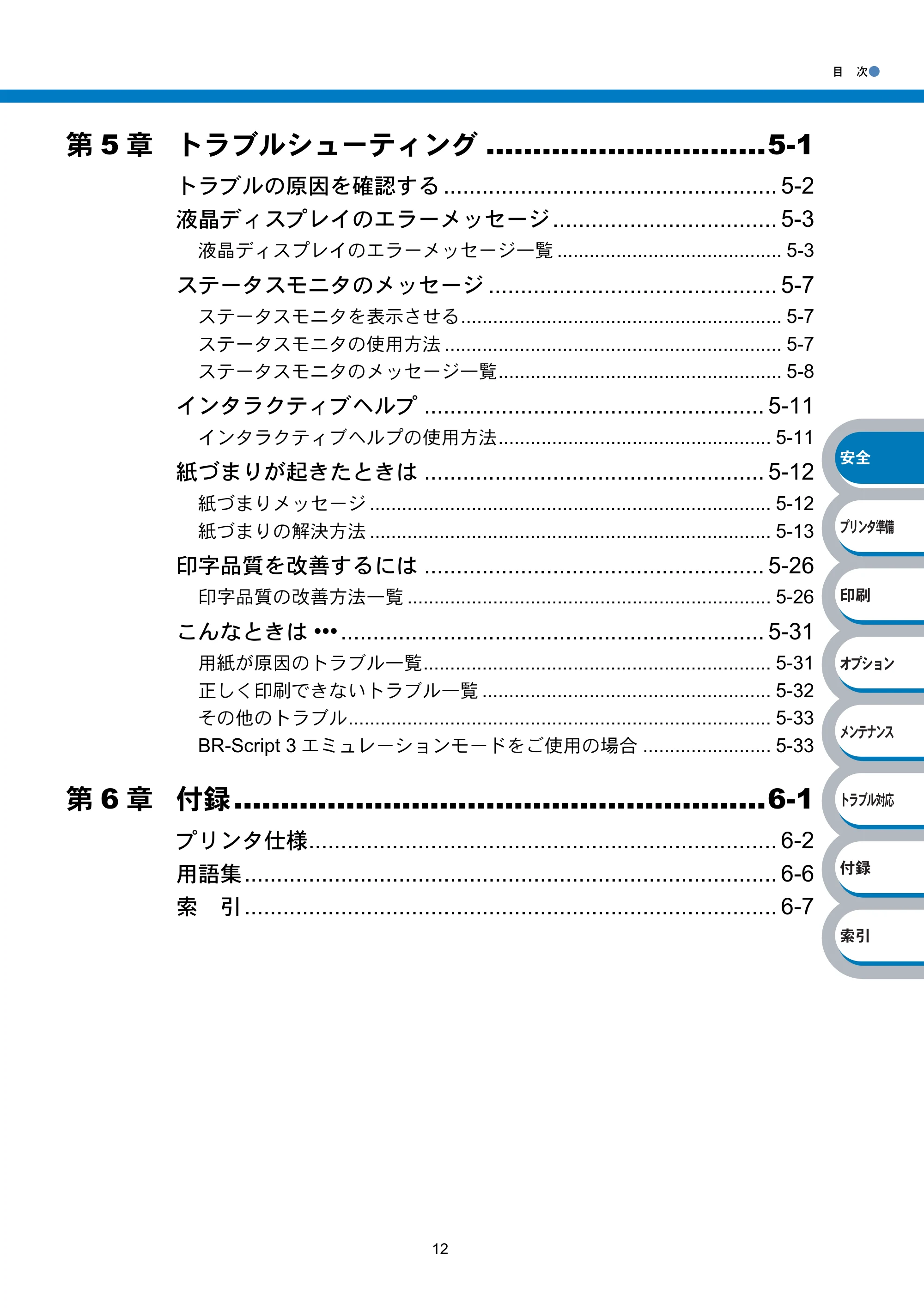 ブラザー HL-6050DN 取扱説明書（本体） — 原本ページ — 16ページ