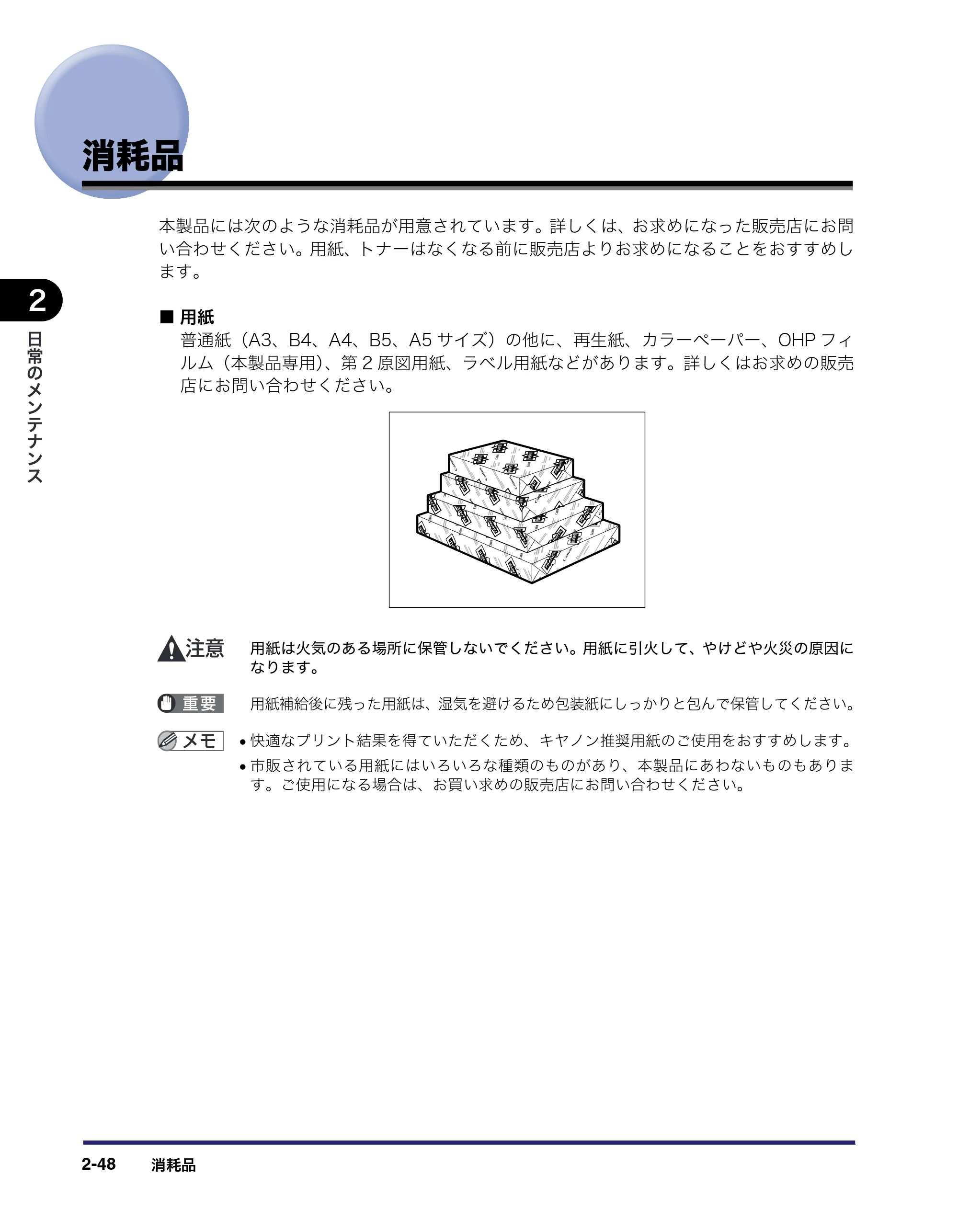 キヤノン LBP4510 操作ガイド 2012年4月17日公開（PDF：19.6MB） — 消耗品 — 原本ページ — 94ページ