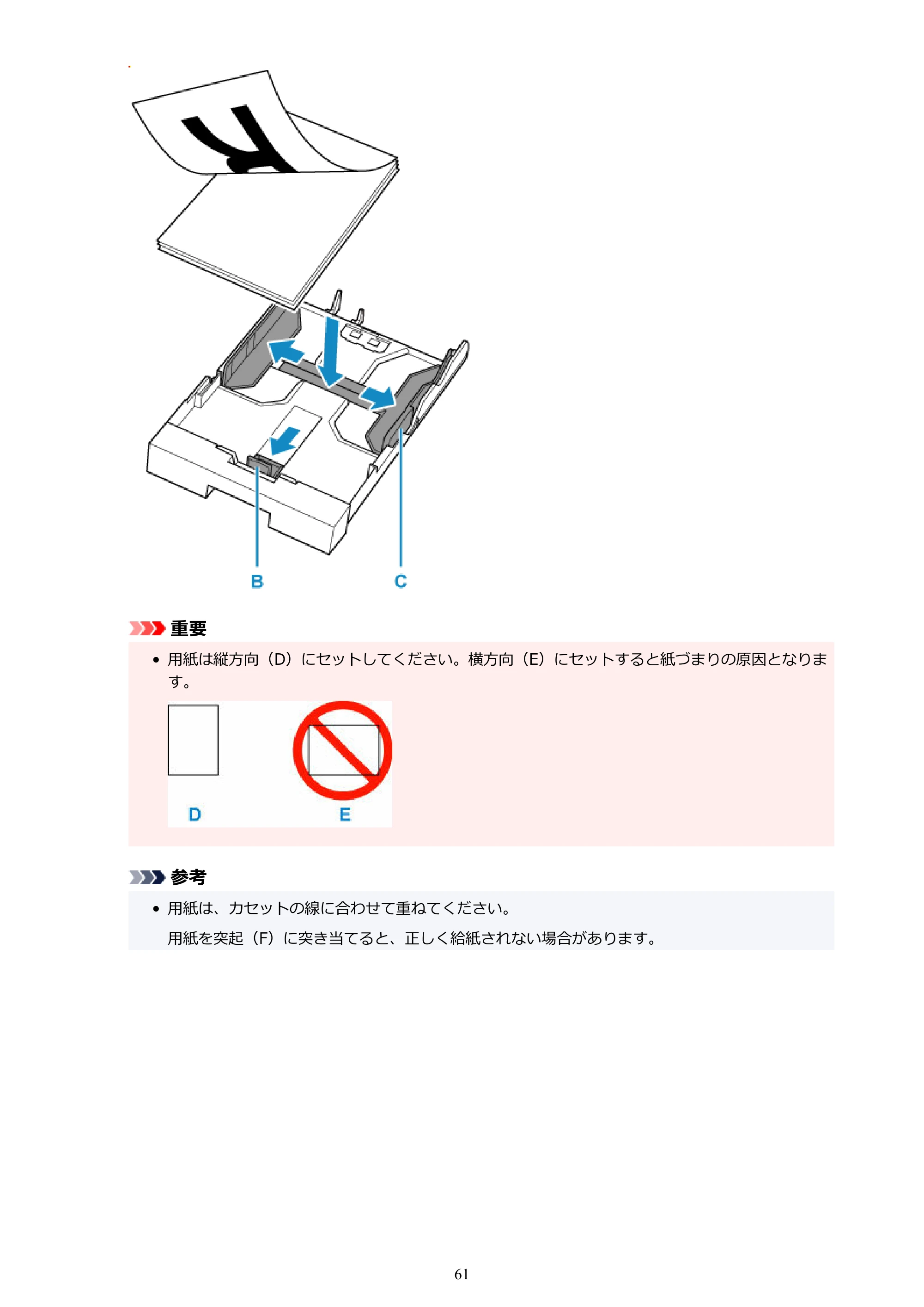キヤノン GX2030 GX2030 (PDF) オンラインマニュアル 取扱説明書 2026年3月19日掲載（PDF：6.6MB） — 原本ページ — 61ページ