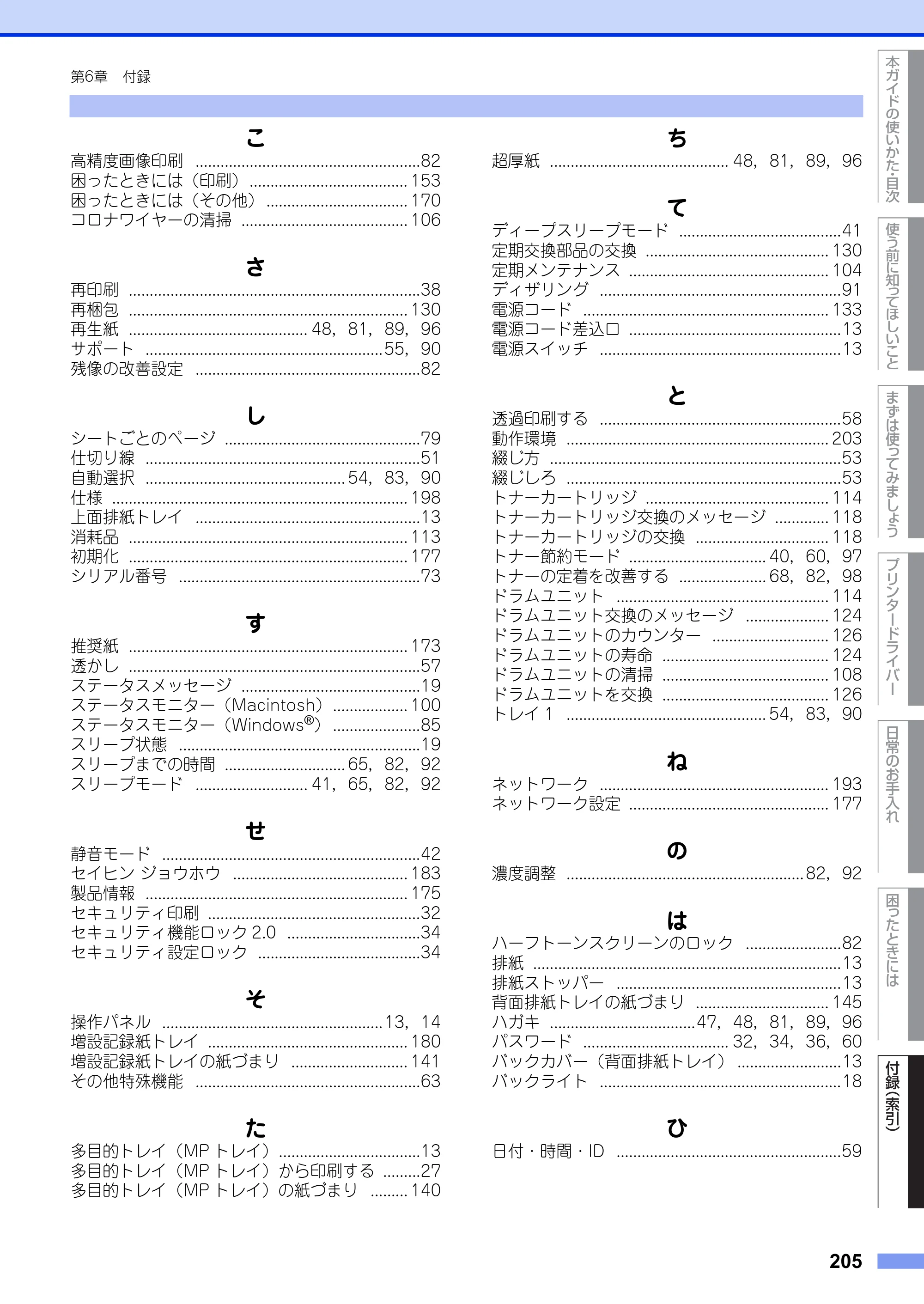 ブラザー HL-6180DW ユーザーズガイド — 原本ページ — 205ページ