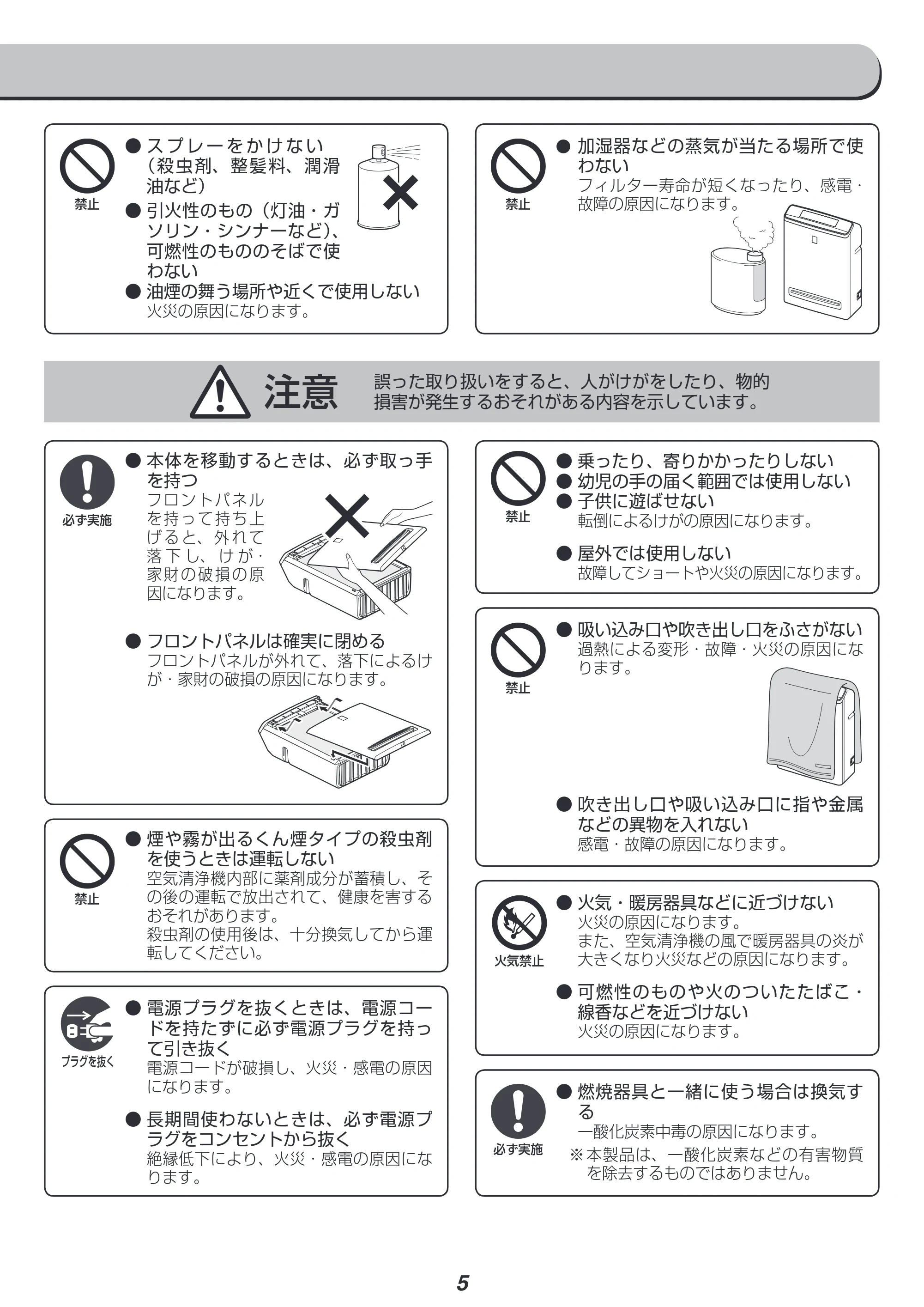 アイリスオーヤマ PM2 / PMMS-DC100 取扱説明書 — 原本ページ — 5ページ