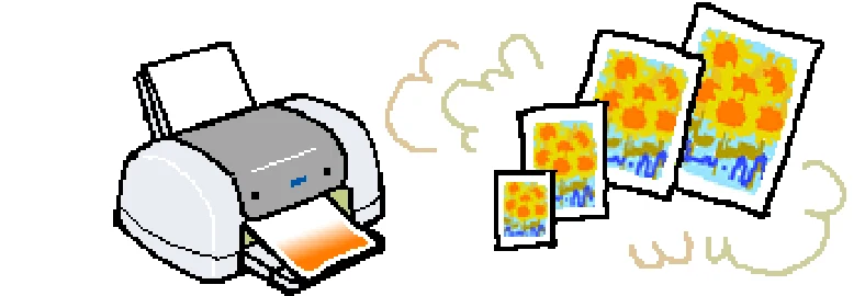 エプソン CL-760 プリンタ操作ガイド(Macintosh版) — 拡大/縮小印刷 — 図版 41-1 — 41ページ