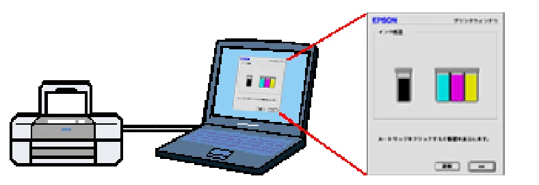 エプソン CL-760 プリンタ操作ガイド(Macintosh版) — EPSONプリンタウィンドウとは? — 図版 102-1 — 102ページ