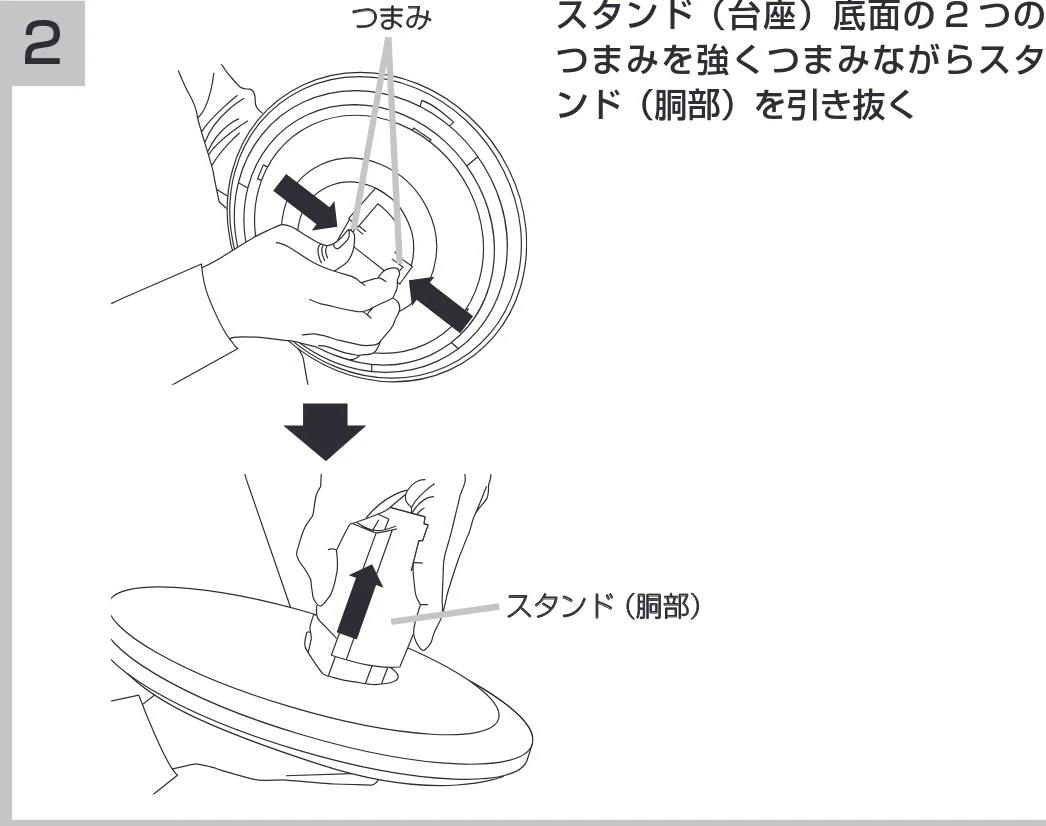 日立 19LM-W1 / 17LM-1 取扱説明書 — 図版 12-2 — 12ページ