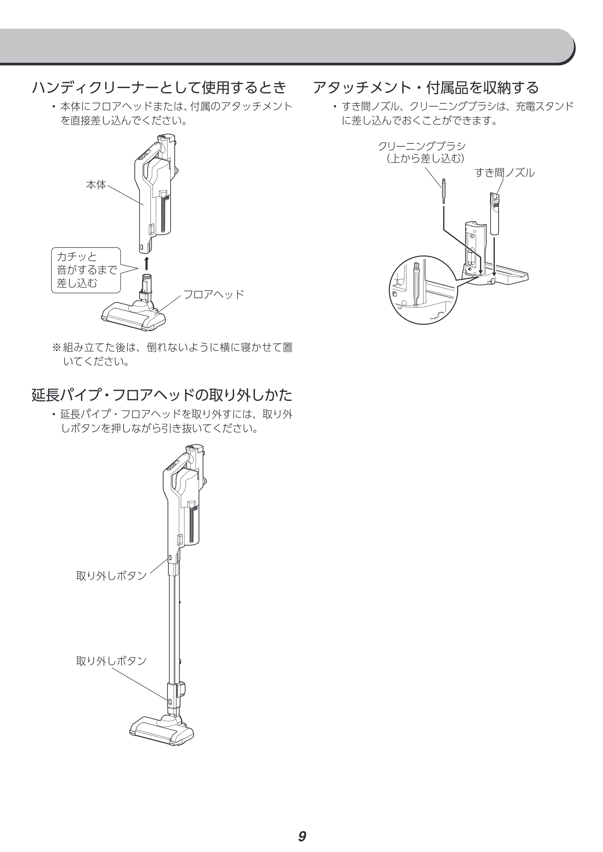アイリスオーヤマ SCD-122P 取扱説明書 — 原本ページ — 9ページ