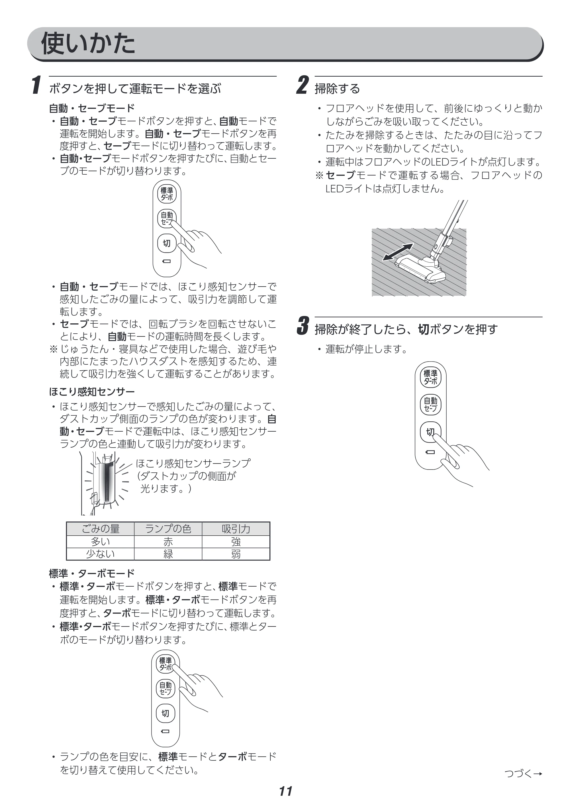 アイリスオーヤマ SCD-122P 取扱説明書 — 原本ページ — 11ページ