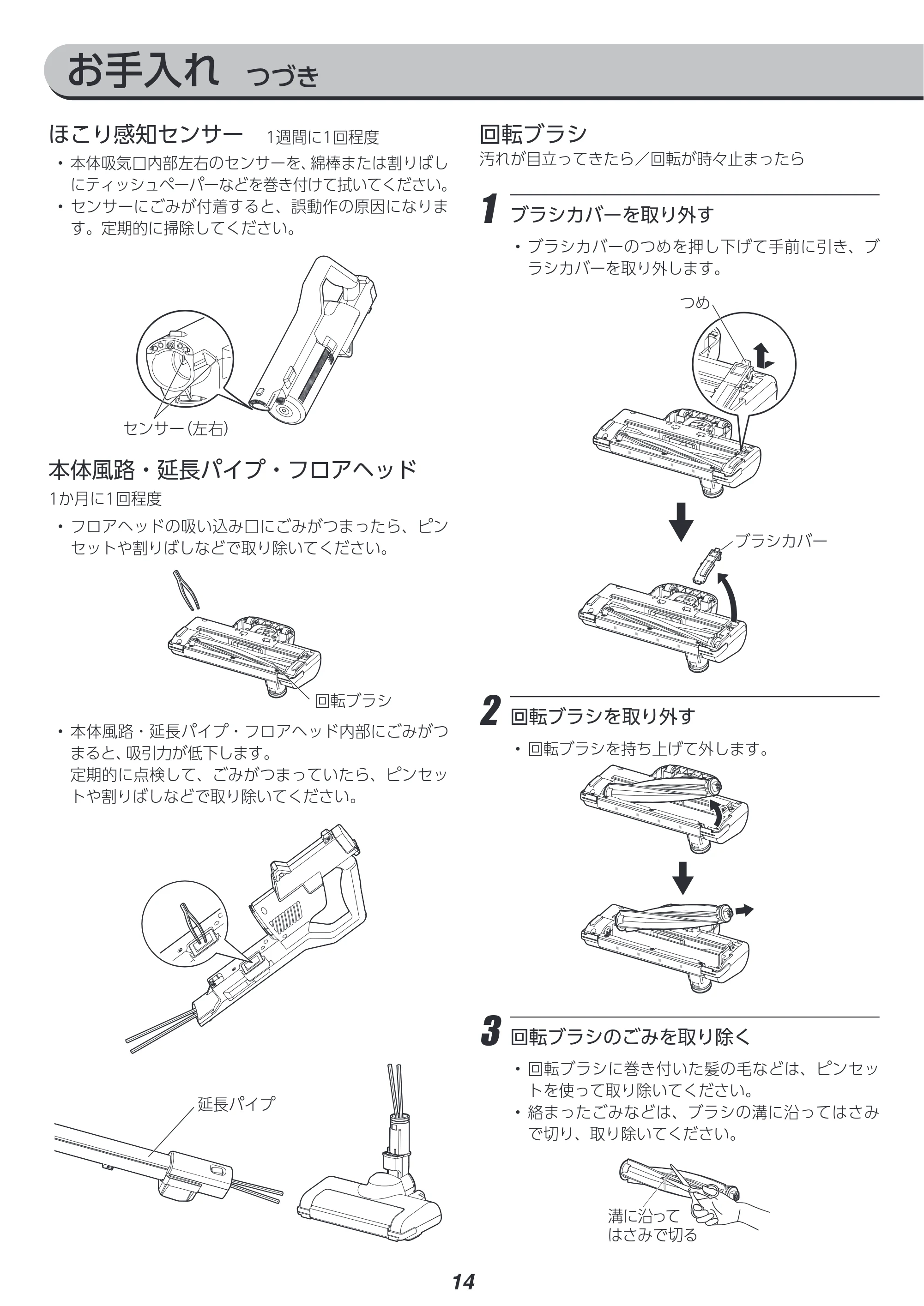 アイリスオーヤマ SCD-122P 取扱説明書 — 原本ページ — 14ページ