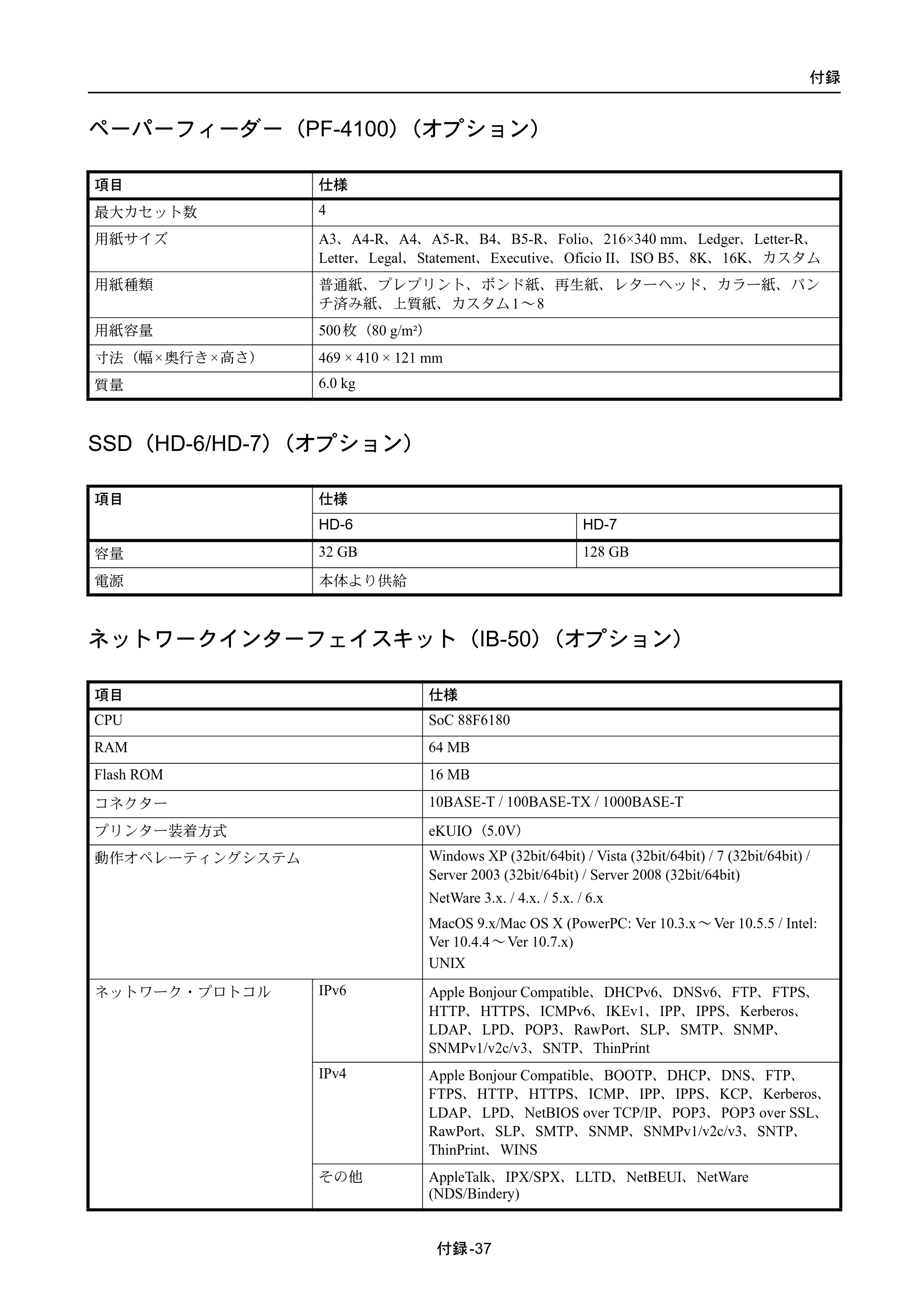 京セラ ECOSYS P4040dn ECOSYS P4040dn 使用説明書 — ペーパーフィーダー（PF-4100）（オプション） — 原本ページ — 349ページ