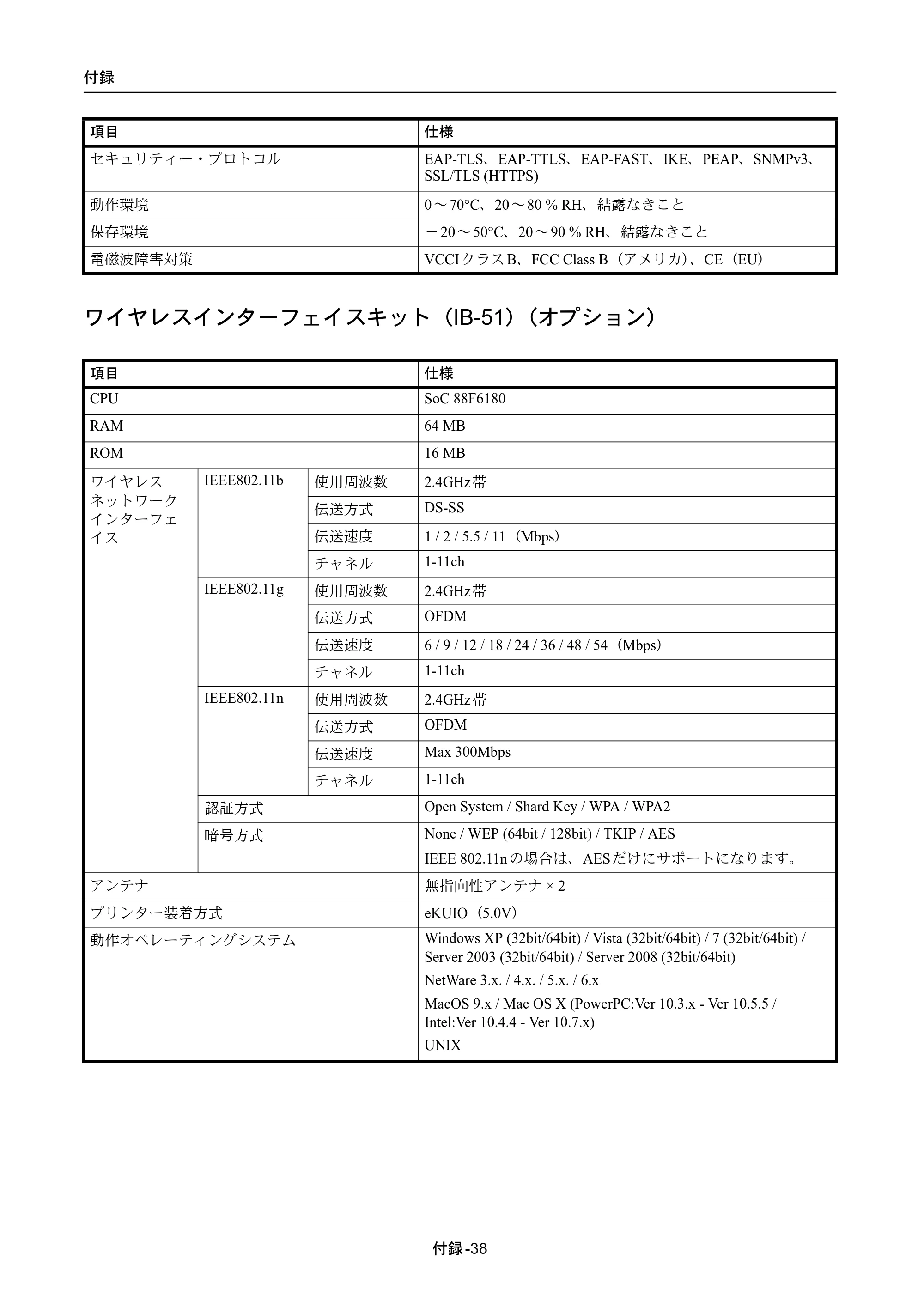 京セラ ECOSYS P4040dn ECOSYS P4040dn 使用説明書 — ワイヤレスインターフェイスキット（IB-51）（オプション） — 原本ページ — 350ページ