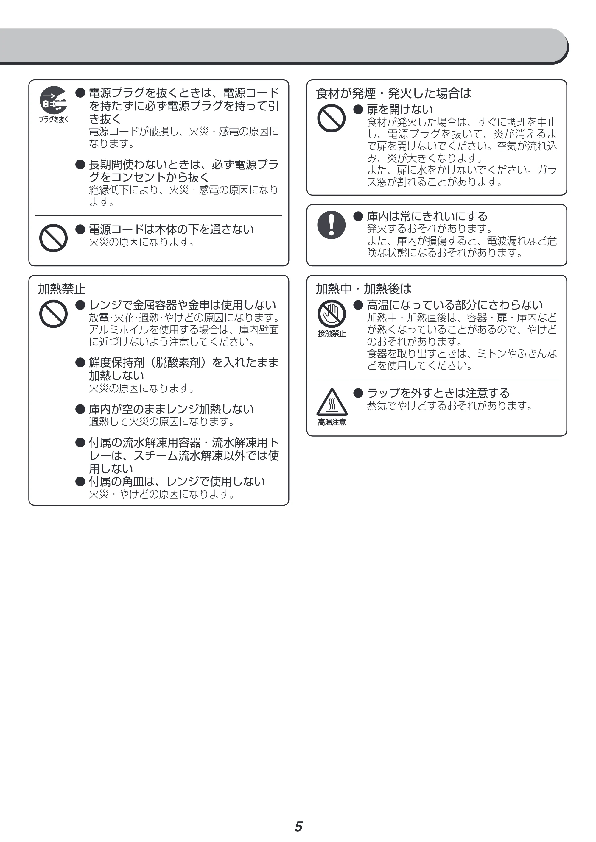 アイリスオーヤマ MS-YS3 取扱説明書 — 原本ページ — 5ページ