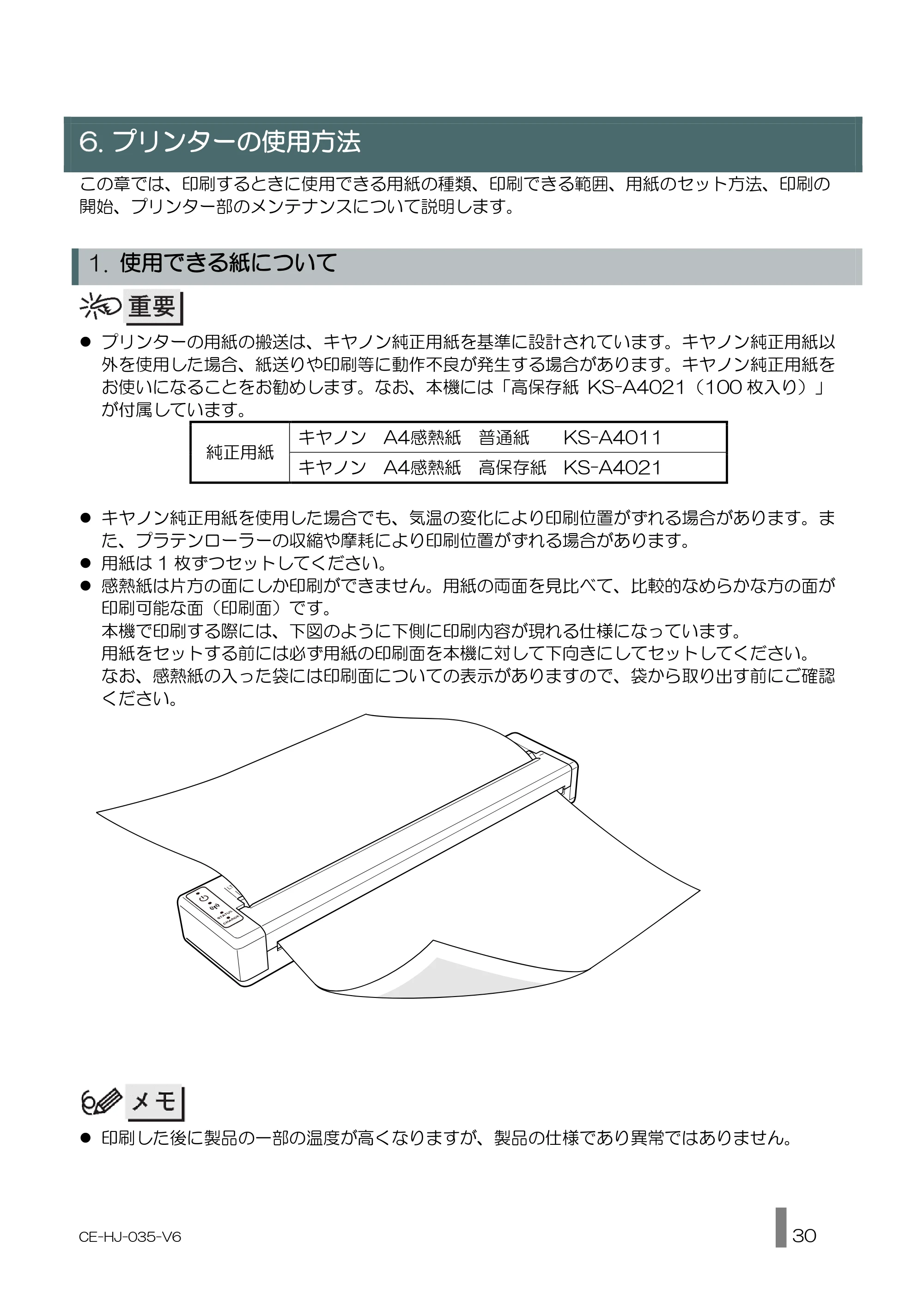 キヤノン BP-F400 使用説明書 2026年8月27日更新（PDF：1.66MB） — プリンターの使用方法 — 原本ページ — 30ページ