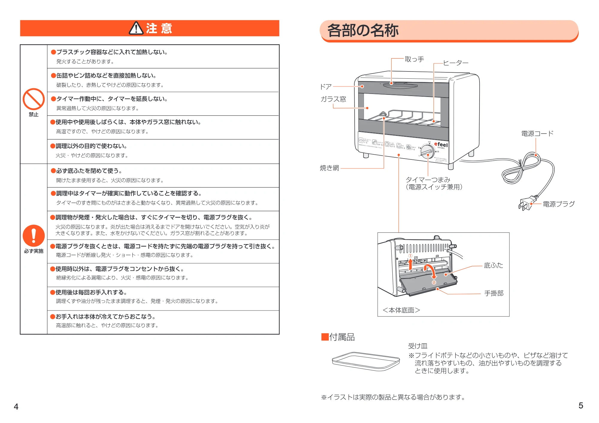 アイリスオーヤマ OTK-850 取扱説明書 — 原本ページ — 3ページ