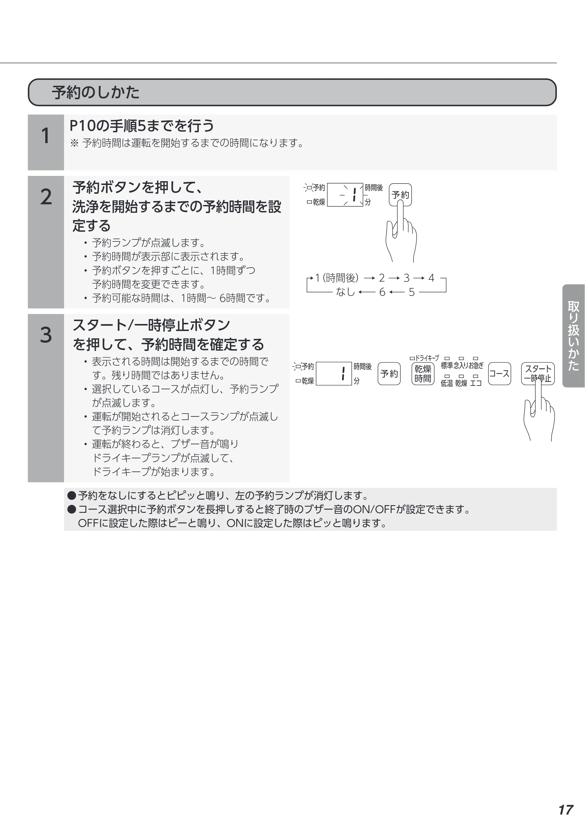 アイリスオーヤマ IDW-BMF301 取扱説明書 — 原本ページ — 17ページ
