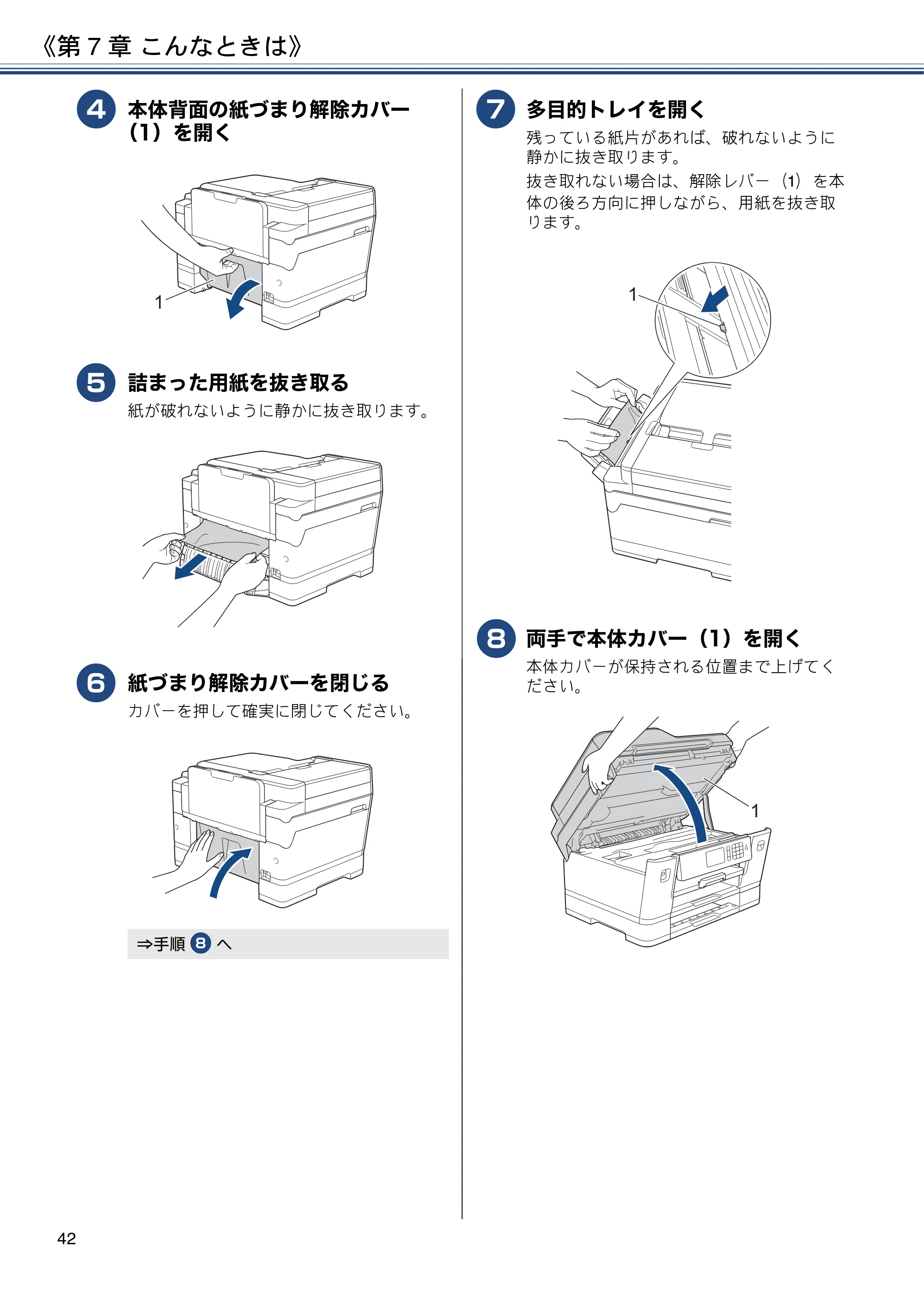 ブラザー MFC-J6980CDW ユーザーズガイド ～基本編～ — 原本ページ — 42ページ