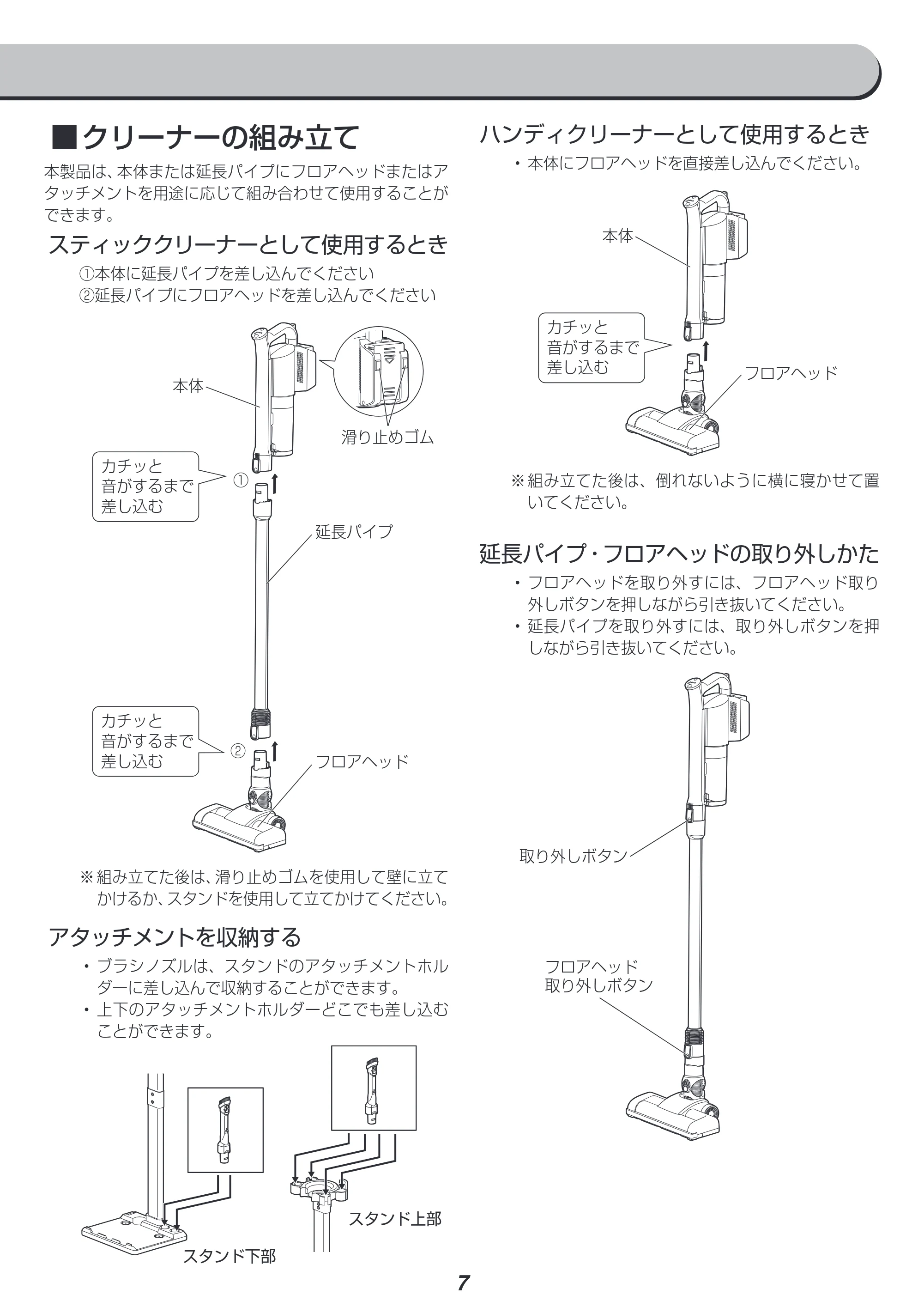 アイリスオーヤマ SCD-N2P 取扱説明書 — 原本ページ — 7ページ