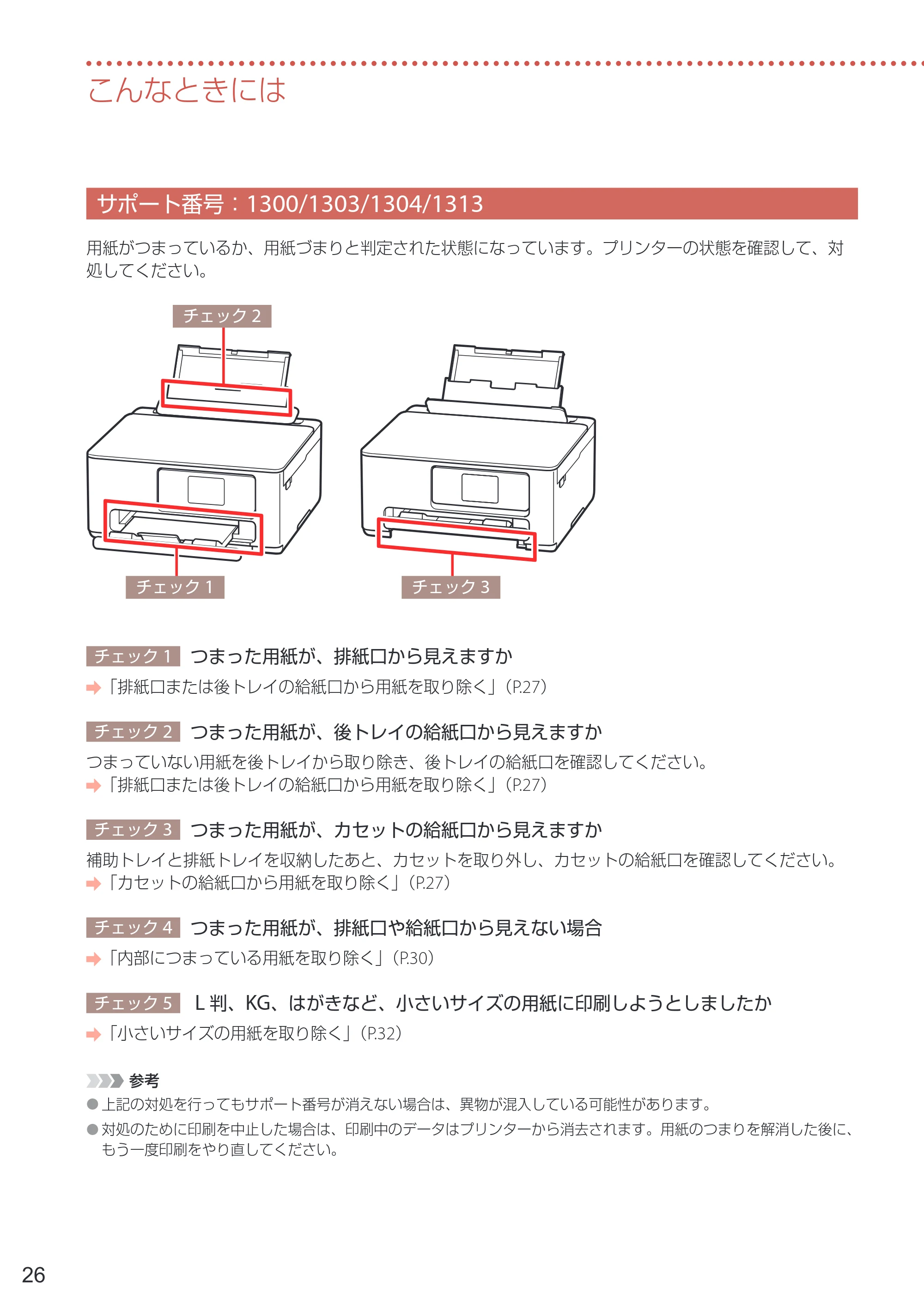 キヤノン PIXUS TS6630 設置・基本操作マニュアル 2023年10月26日掲載（PDF：4.6MB） — サポート番号：1300/1303/1304/1313 — 原本ページ — 28ページ