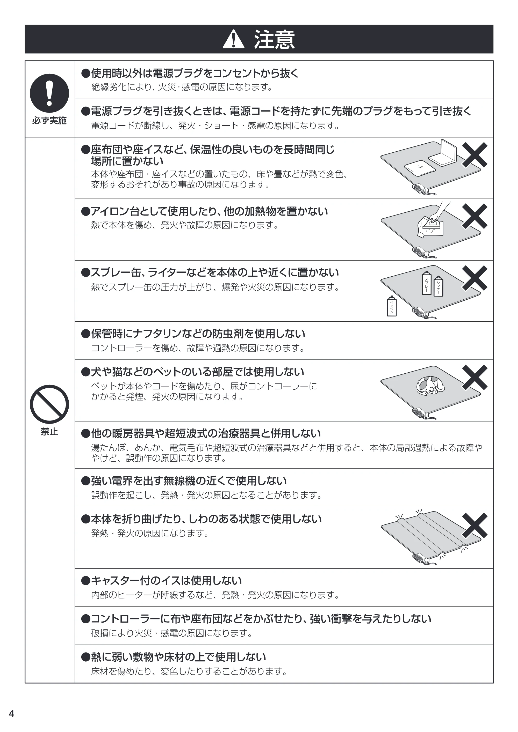 アイリスオーヤマ JSHC-3H 取扱説明書 — JSHC-2H・3H_04 [Converted] — 原本ページ — 4ページ