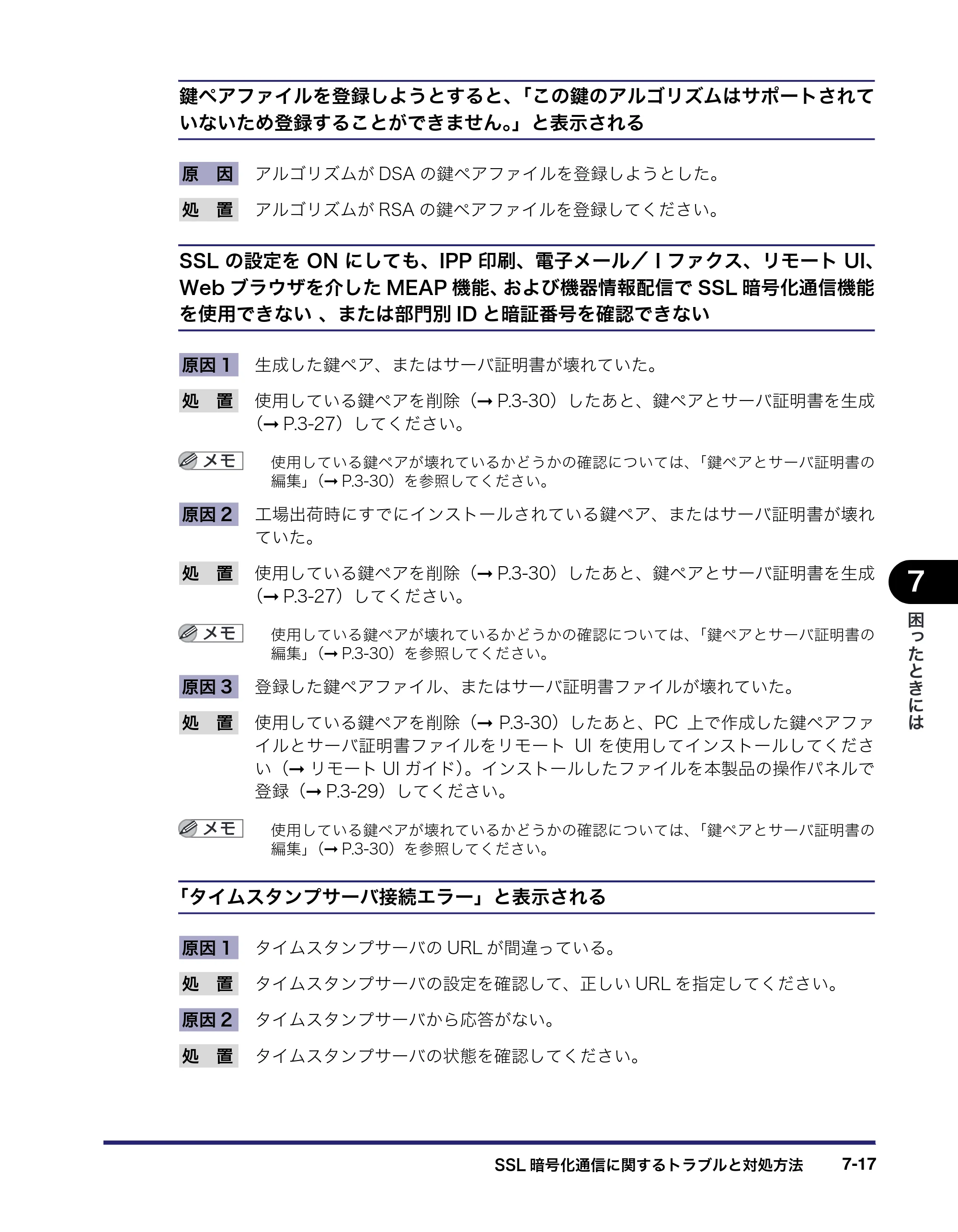 キヤノン iR C3580/C3580F/C3080/C3080F ネットワークガイド （PDF形式／7.48Mバイト） — 原本ページ — 167ページ