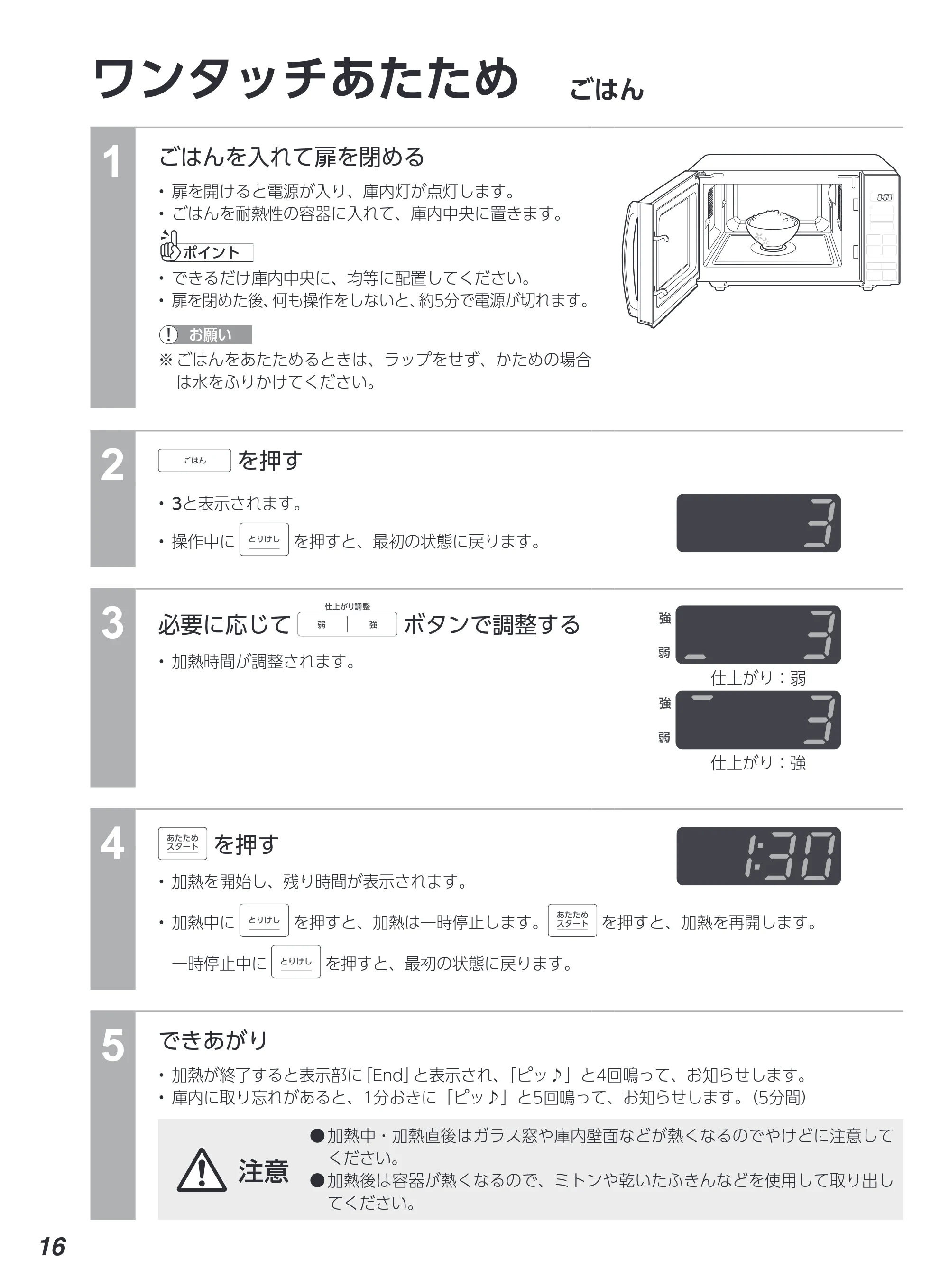 アイリスオーヤマ PMG-F188 取扱説明書 — 原本ページ — 16ページ