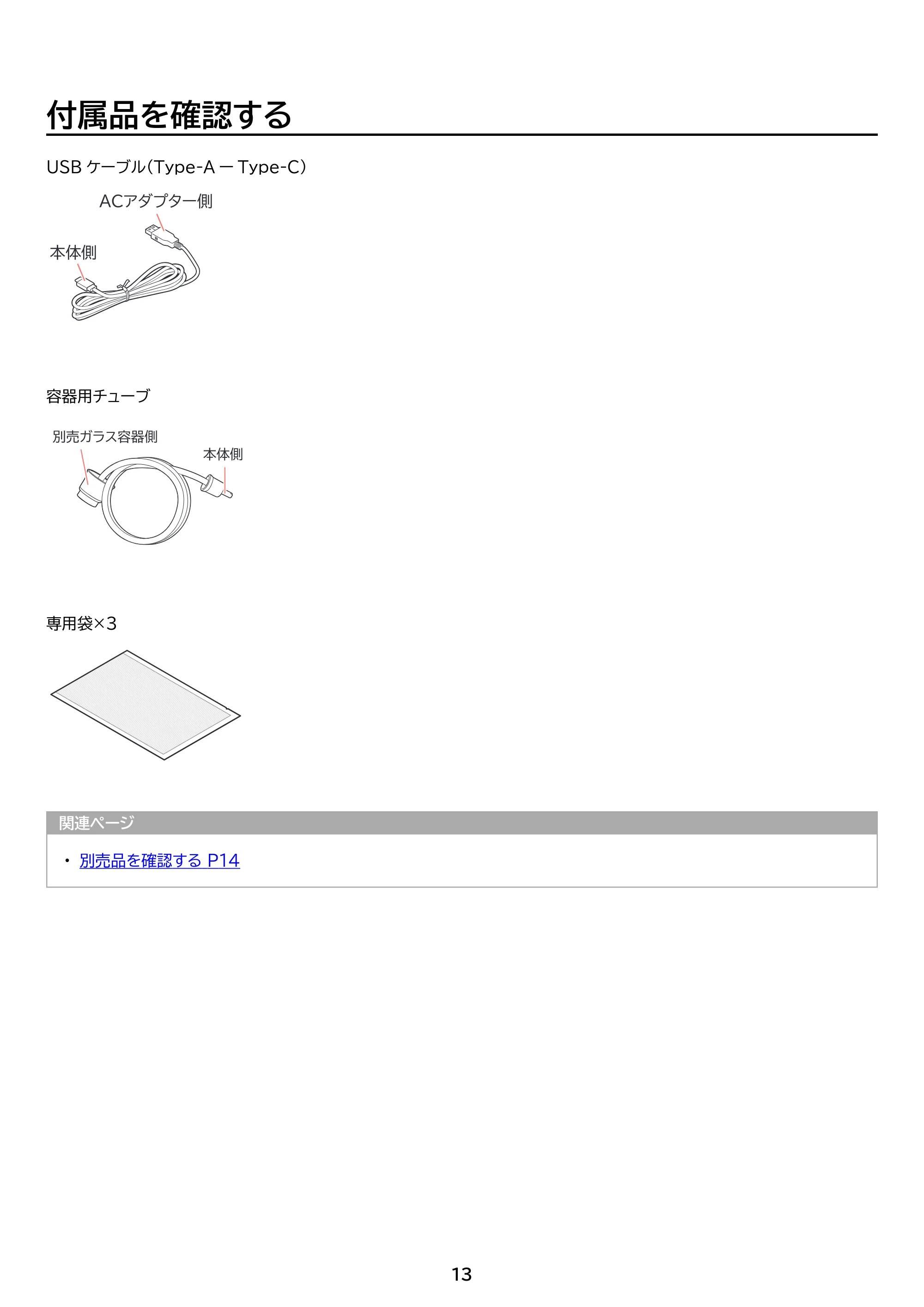 アイリスオーヤマ VPF-C50 取扱説明書 — 原本ページ — 13ページ