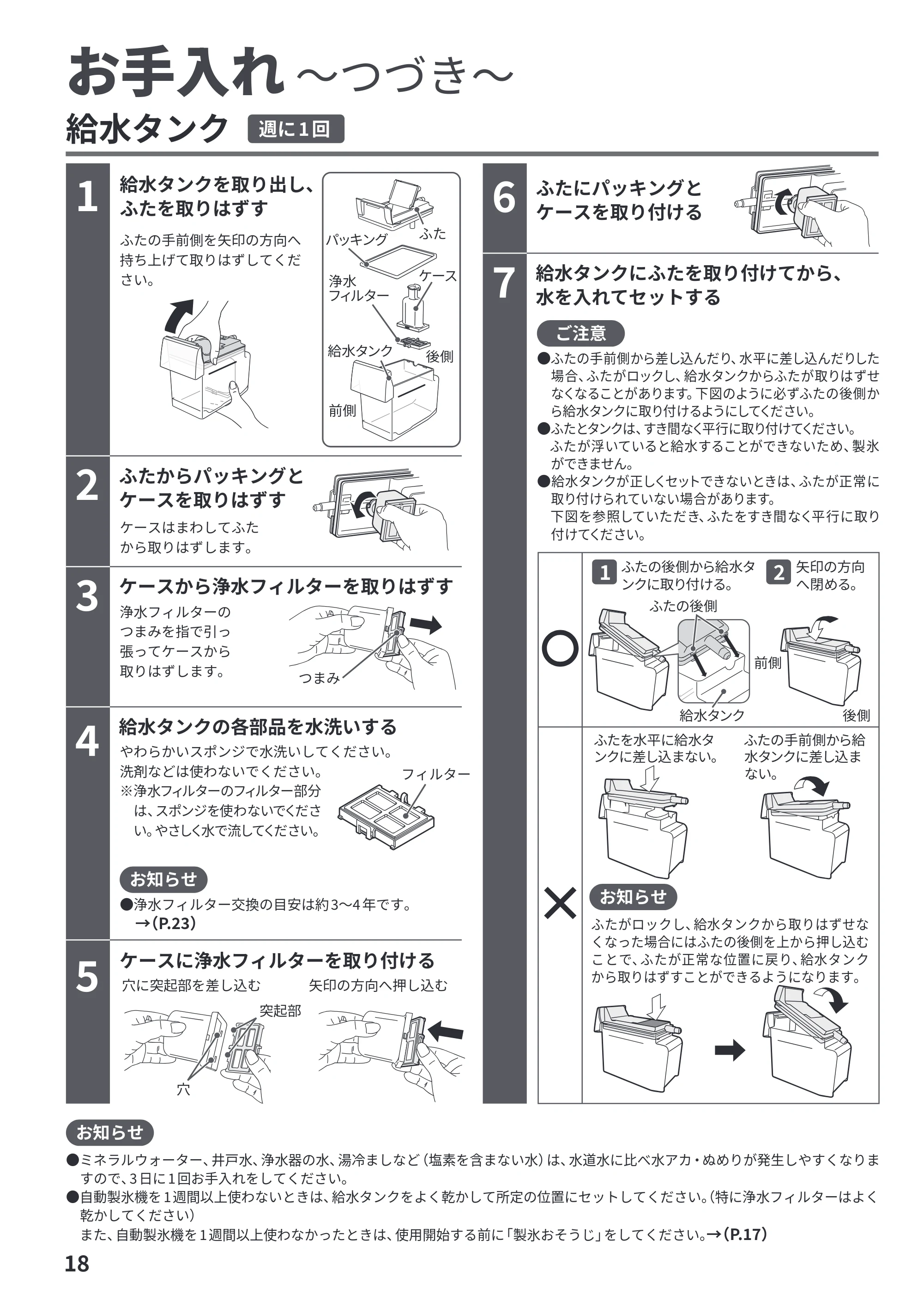 日立 R-V38Y / R-V38YL / R-V32Y 取扱説明書 — お困りのときは — 原本ページ — 18ページ