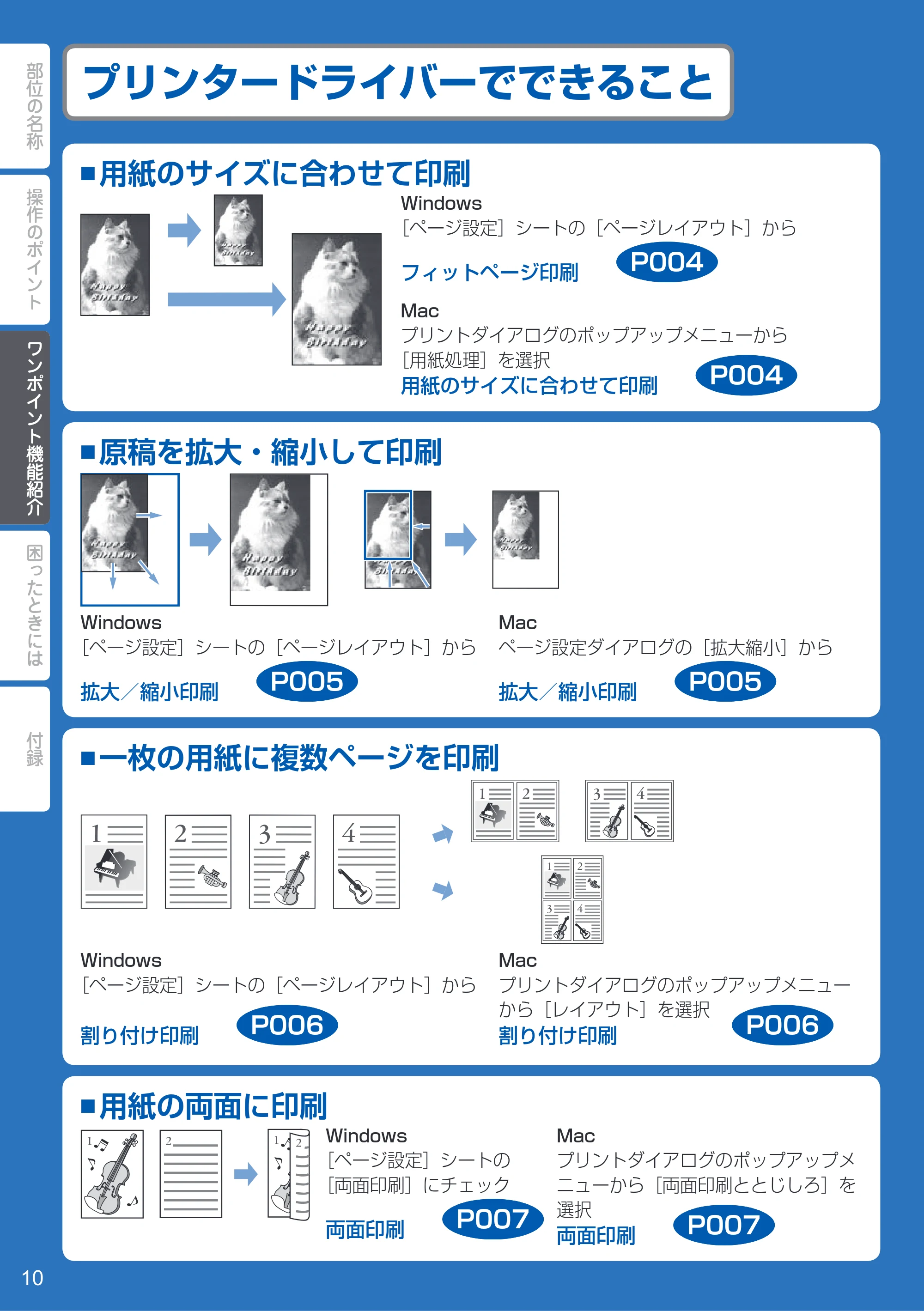キヤノン PIXUS iP7230 PIXUS 早わかり 2022年3月3日掲載（PDF：2.21MB） — プリンタードライバーでできること — 原本ページ — 12ページ