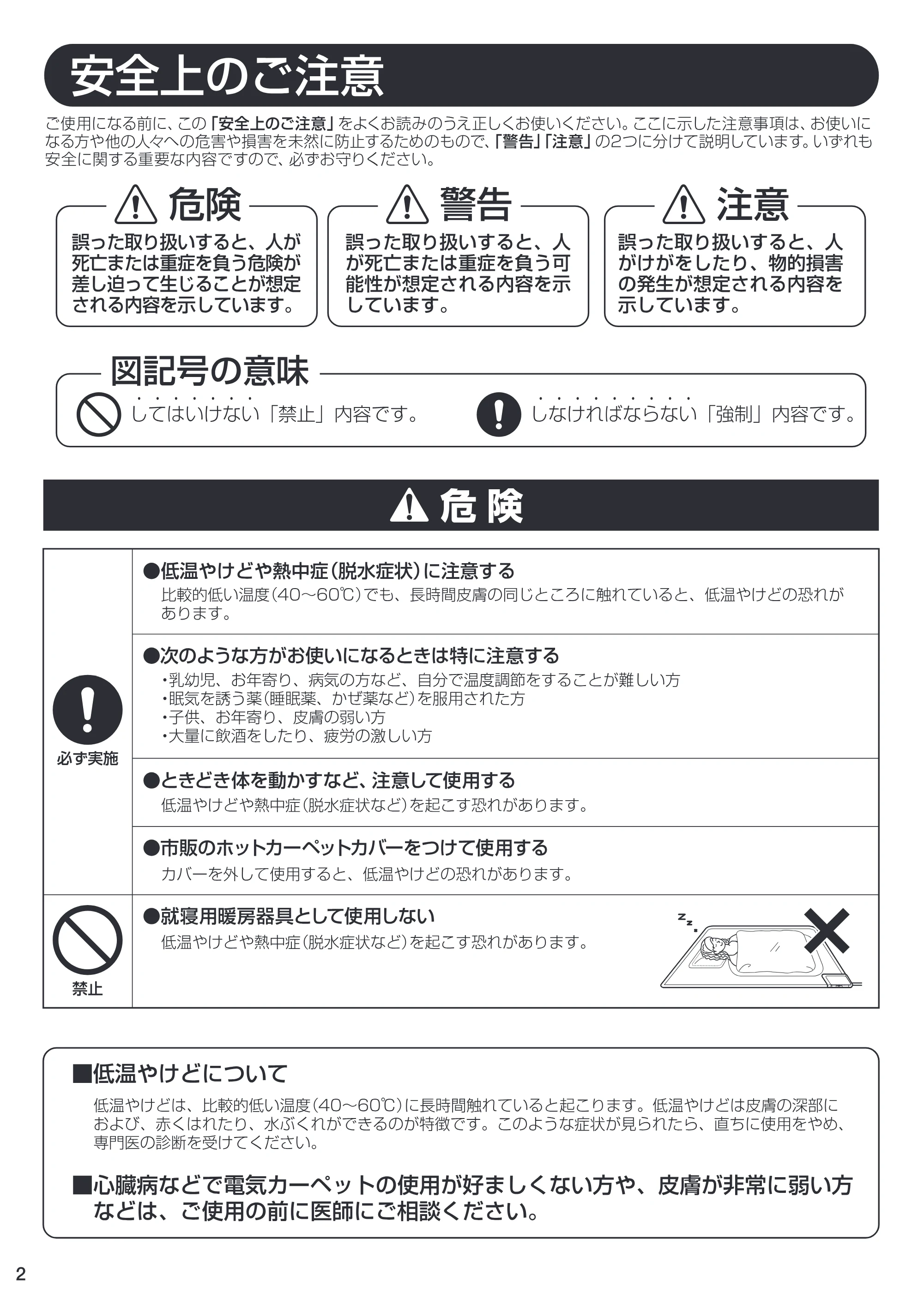 アイリスオーヤマ SHC-2H 取扱説明書 — SHC-2H・3H_02 [更新済み] — 原本ページ — 2ページ