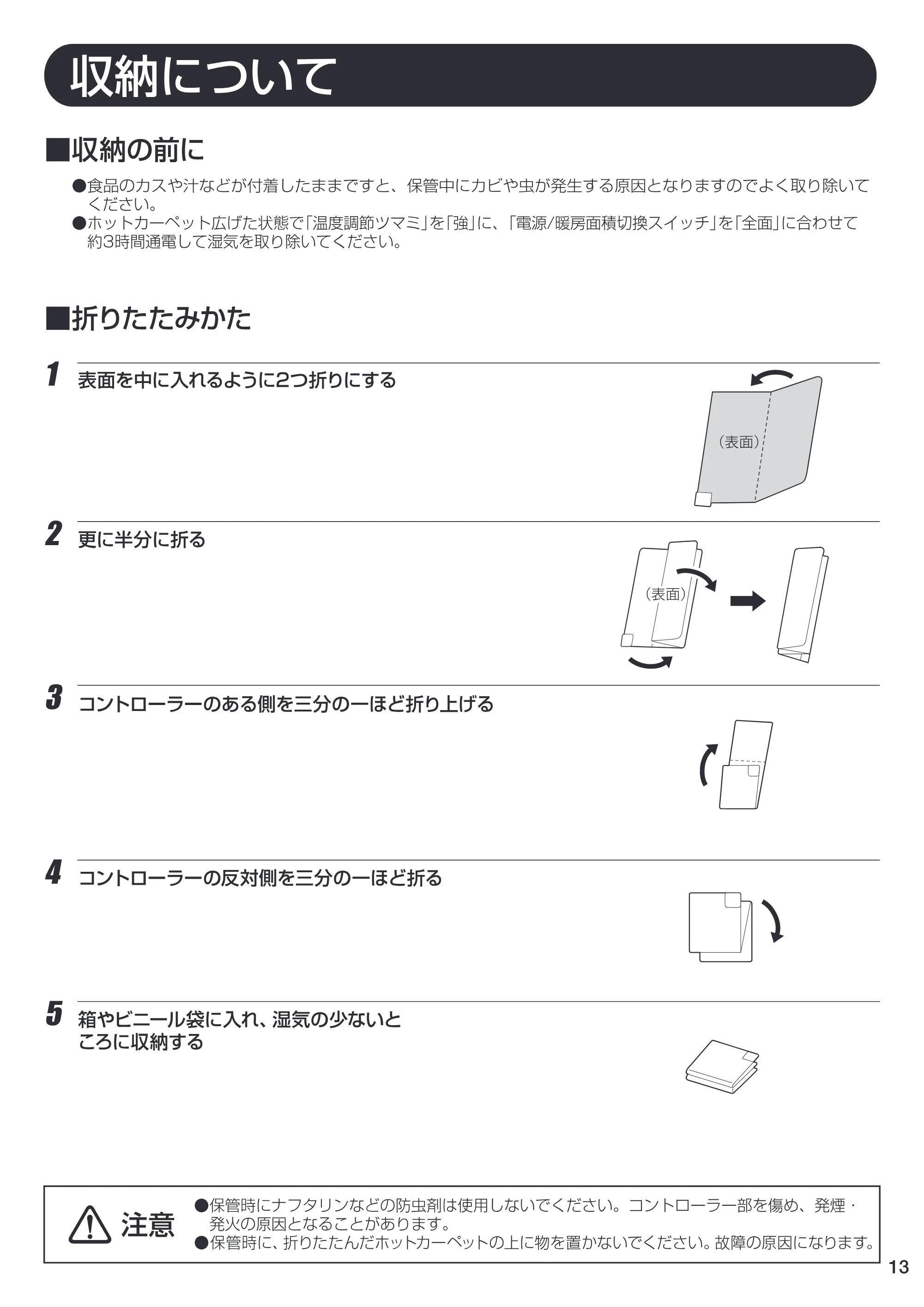 アイリスオーヤマ SHC-2H 取扱説明書 — SHC-2H・3H_13 [更新済み] — 原本ページ — 13ページ