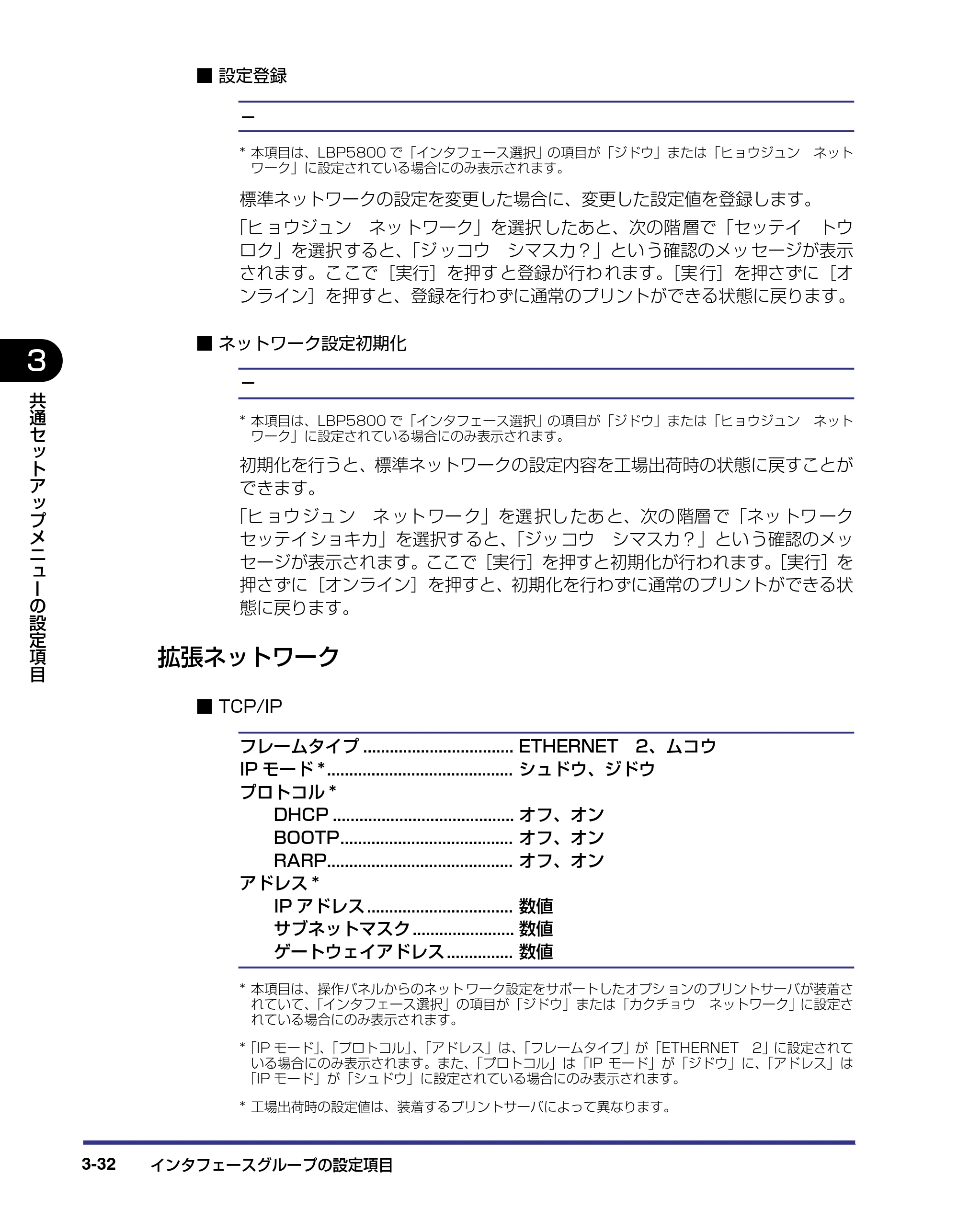 キヤノン LBP5800/5700 LIPS機能ガイド 2006年5月25日更新 （PDF形式／3.98Mバイト） — 拡張ネットワーク — 原本ページ — 78ページ