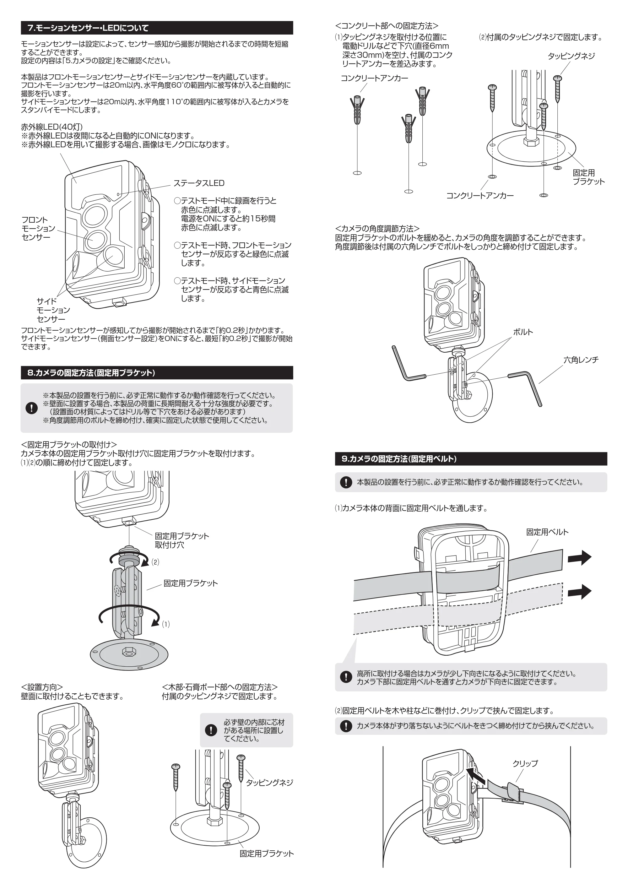 サンワサプライ 401-CAM091-11 取扱説明書 — 原本ページ — 3ページ