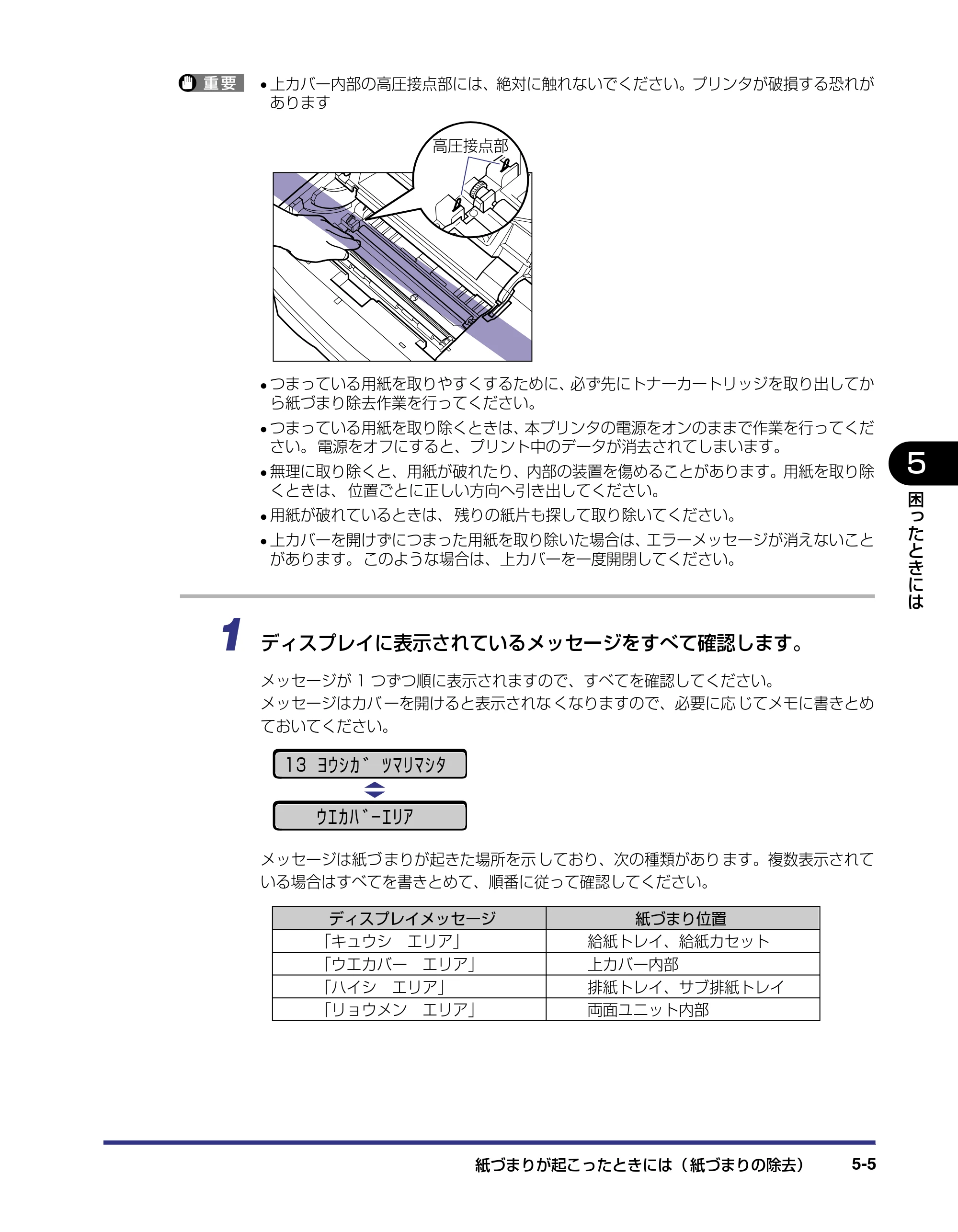 キヤノン LBP-1310 ユーザーズガイド 2006年5月25日更新 （PDF形式／3.71Mバイト） — 原本ページ — 133ページ