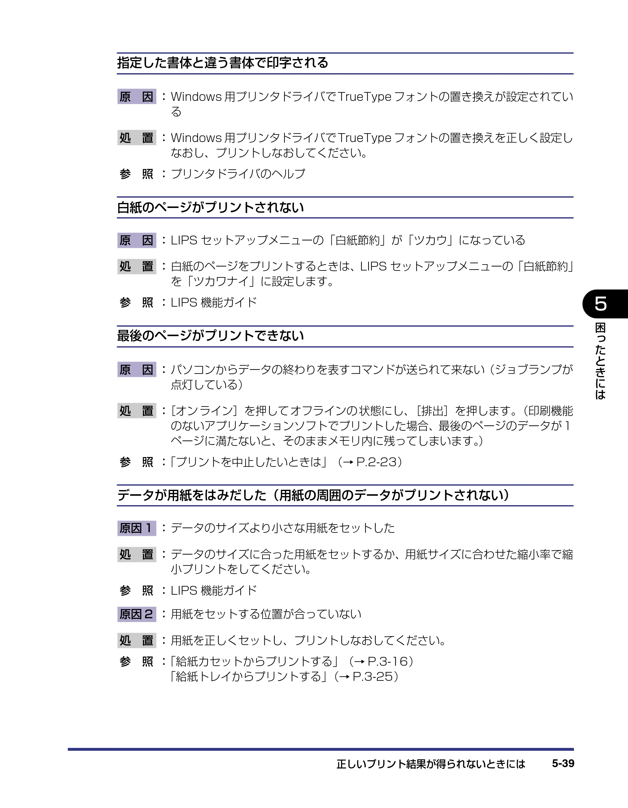 キヤノン LBP-1310 ユーザーズガイド 2006年5月25日更新 （PDF形式／3.71Mバイト） — 原本ページ — 167ページ