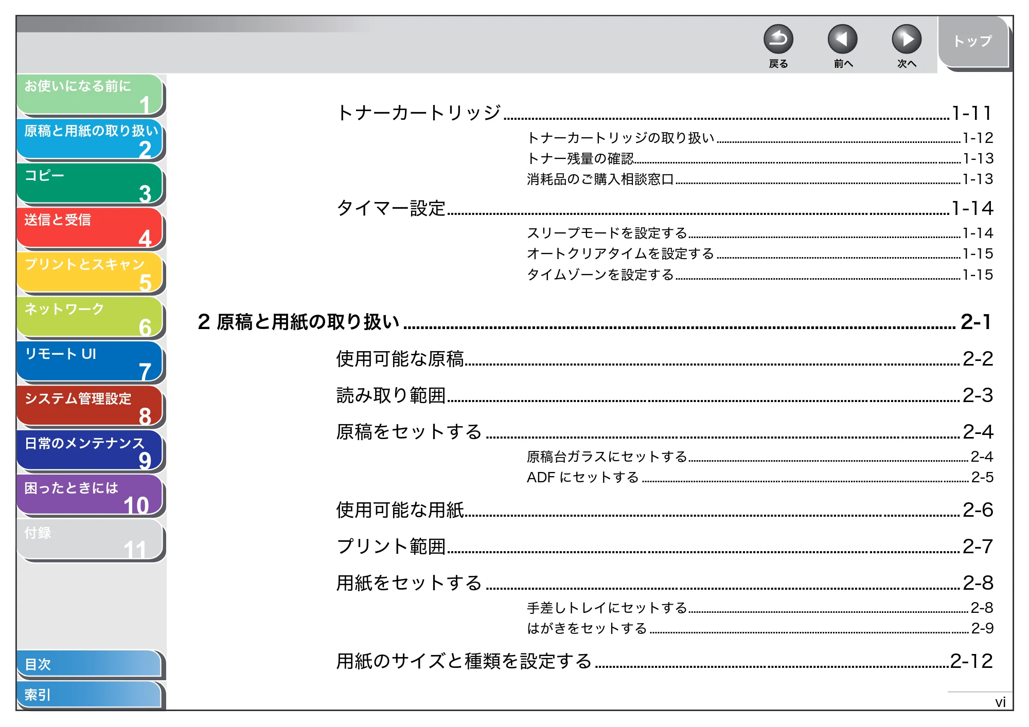 キヤノン MF4680 操作ガイド（総合編） （PDF形式／16.39Mバイト） — 原本ページ — 7ページ