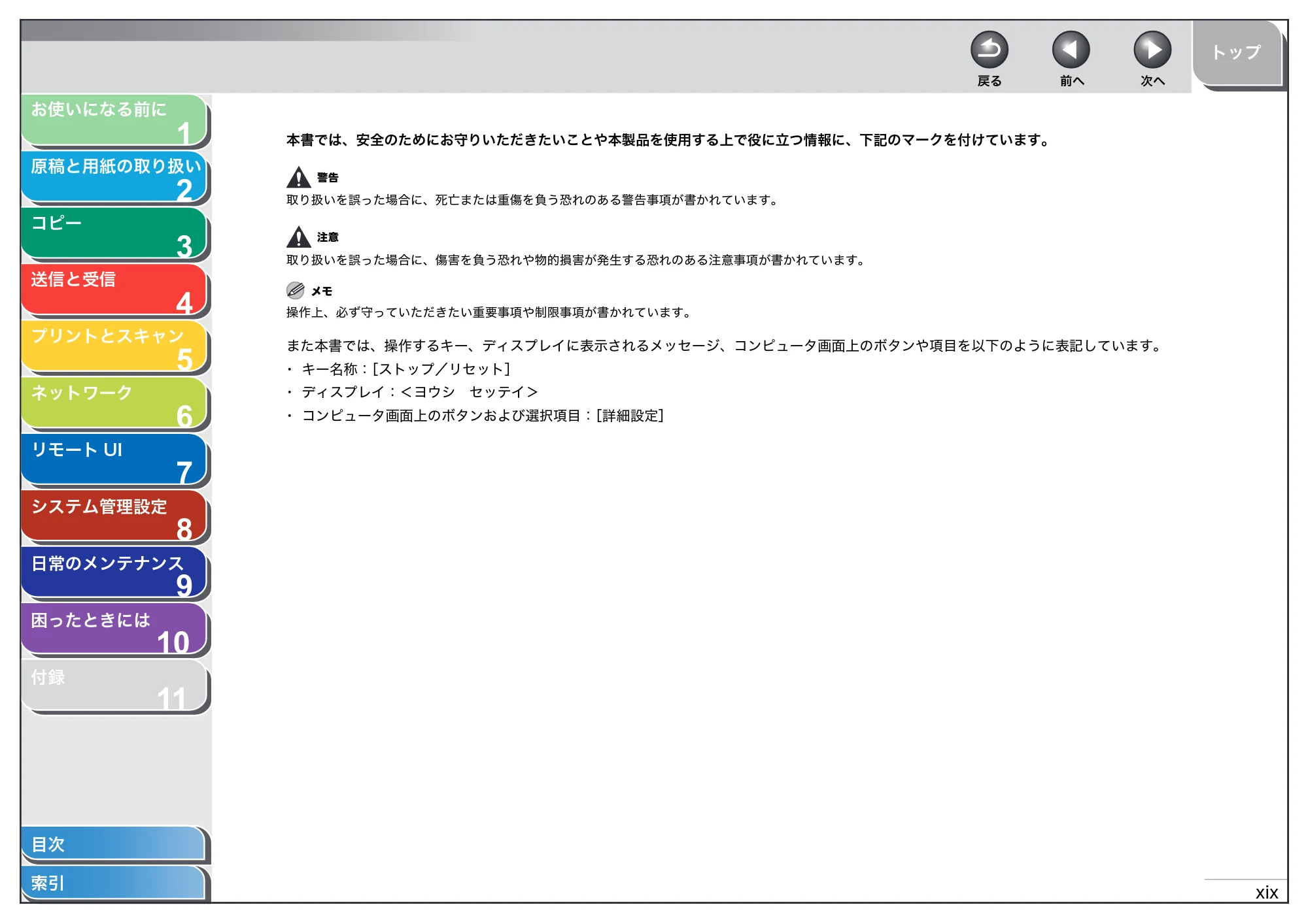 キヤノン MF4680 操作ガイド（総合編） （PDF形式／16.39Mバイト） — 原本ページ — 20ページ