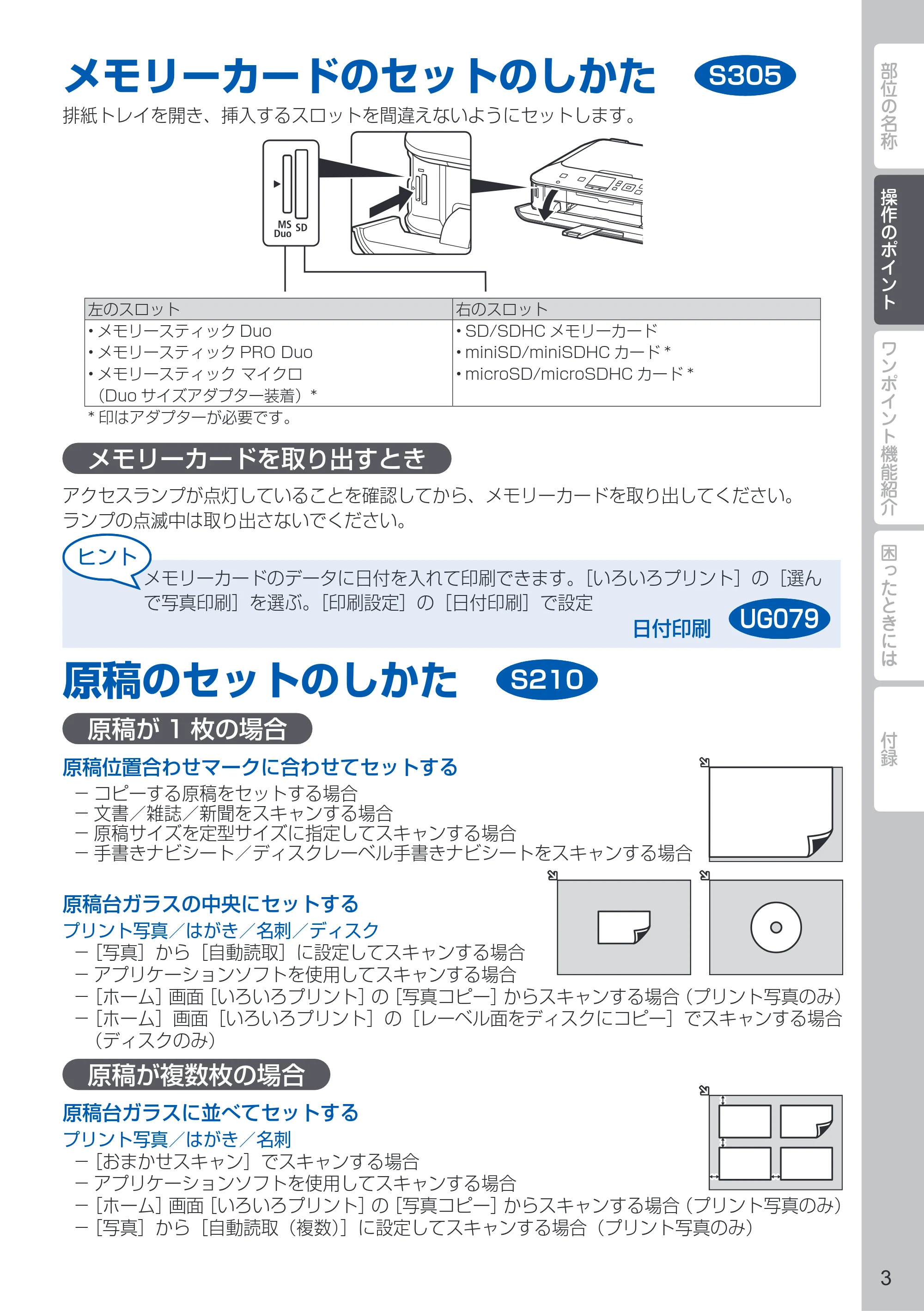 キヤノン PIXUS MG6530 PIXUS 早わかり(PDF:6.02MB) — 操作のポイント — 原本ページ — 5ページ