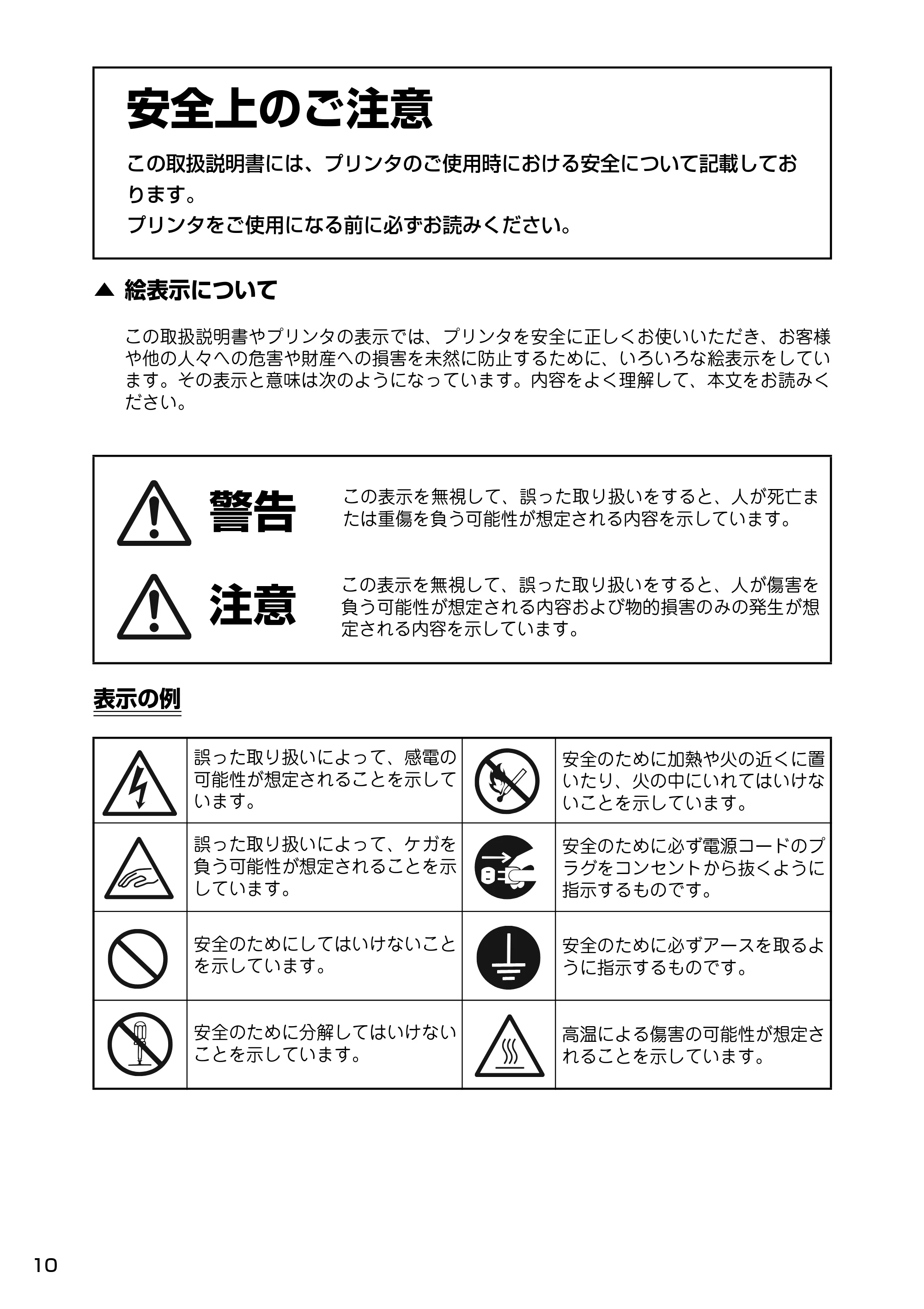 サトー Barlabe(バーラベ)FI212T / arlabe(バーラベ)FI212T 取扱説明書（第5版） — 安全上のご注意 — 原本ページ — 11ページ
