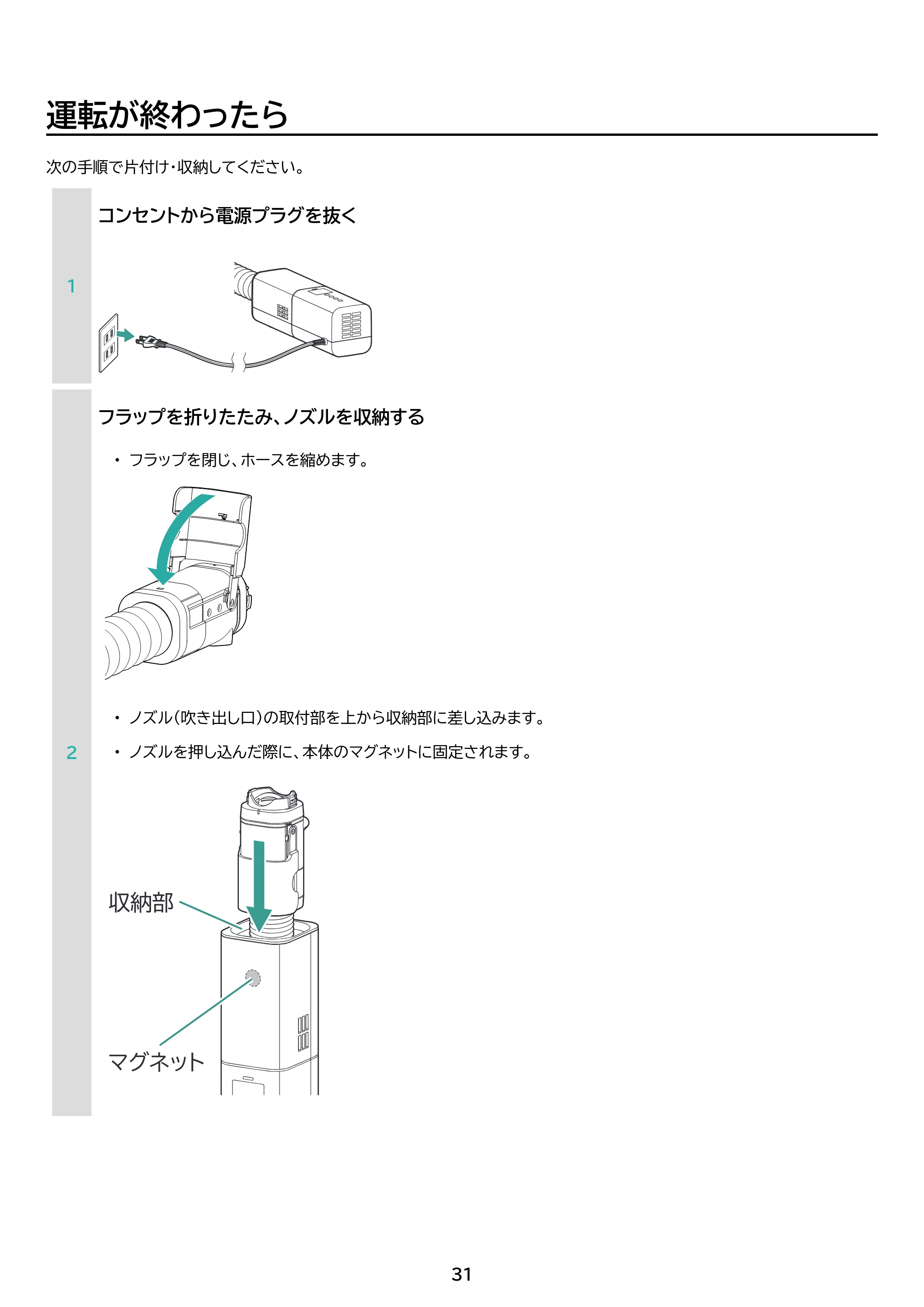 アイリスオーヤマ STSK-S10-HC 取扱説明書 — 原本ページ — 31ページ