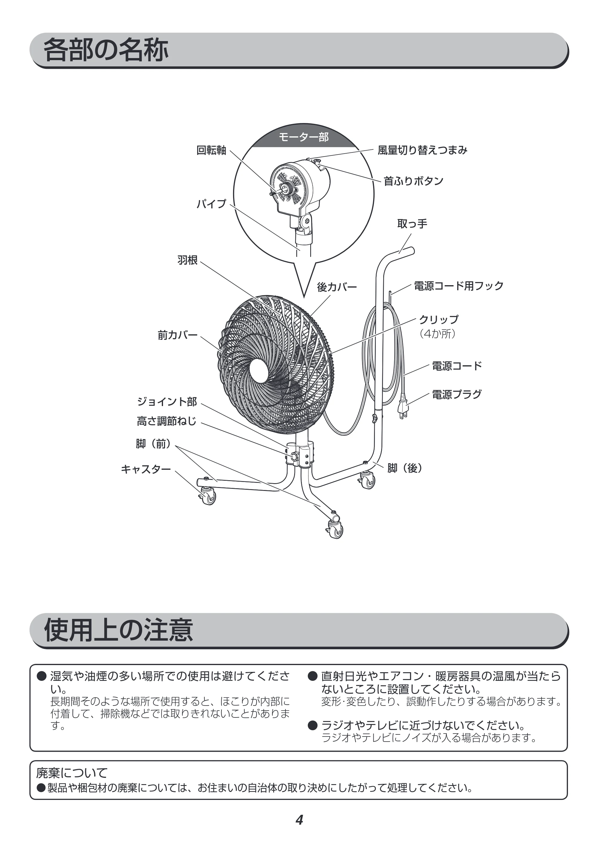 アイリスオーヤマ KF-431C 取扱説明書 — P04_KF-431C.ai — 原本ページ — 4ページ