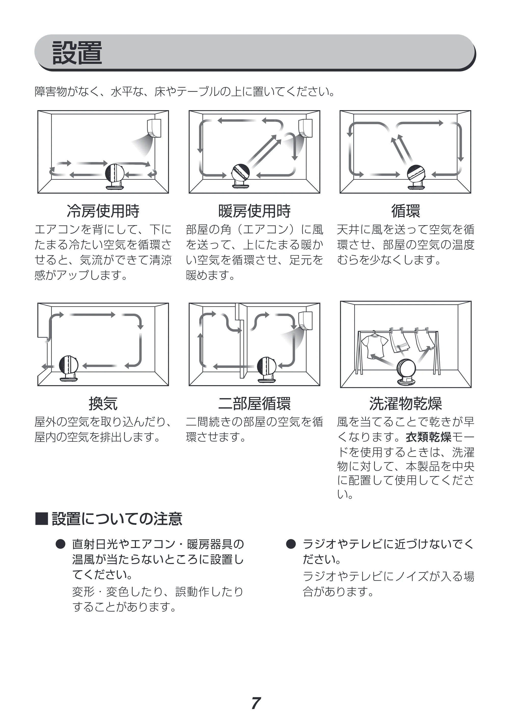 アイリスオーヤマ PCF-SDC15T 取扱説明書 — 原本ページ — 7ページ