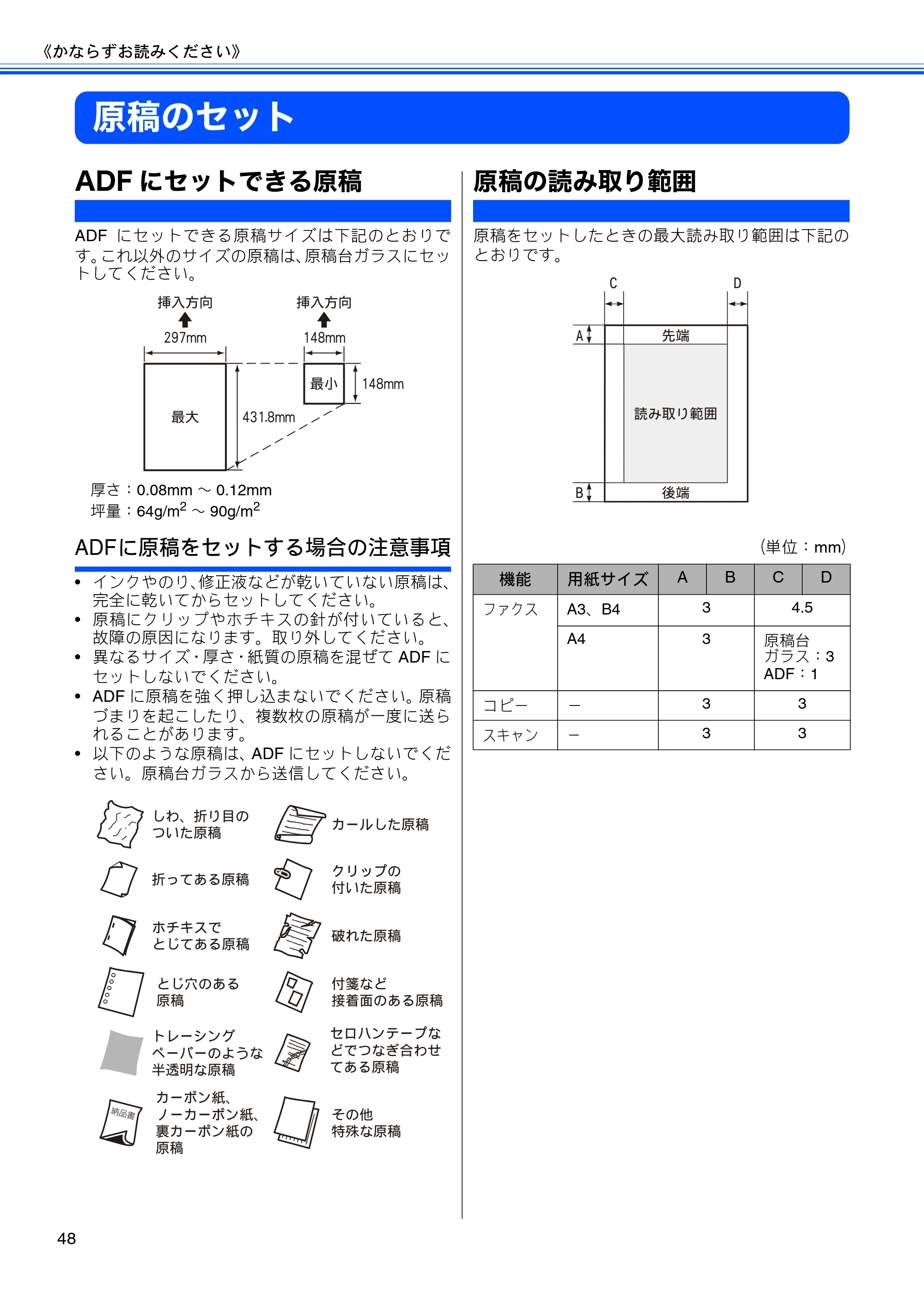 ブラザー MFC-J6910CDW ユーザーズガイド ～基本編～ — 原稿のセット — 原本ページ — 50ページ
