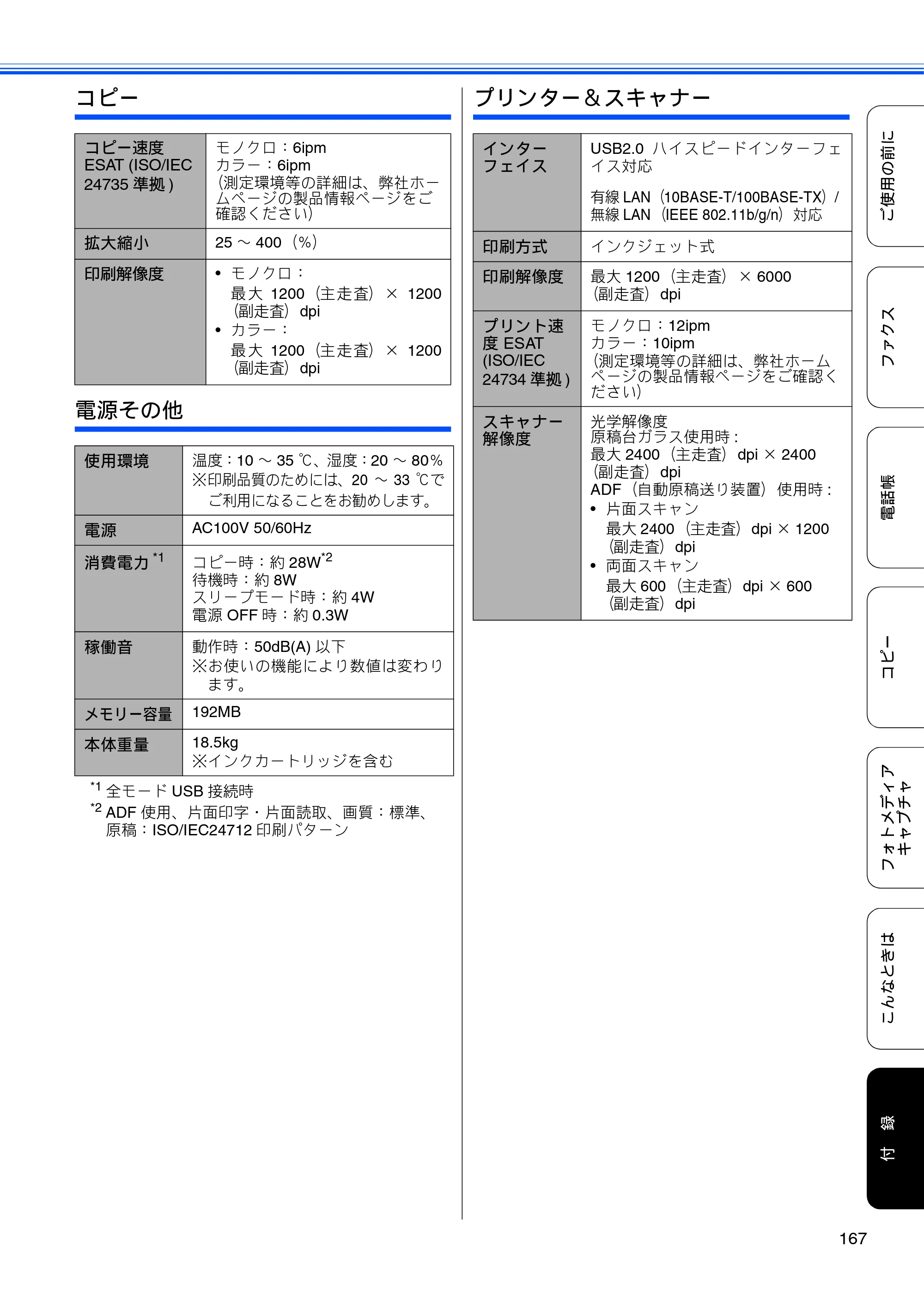 ブラザー MFC-J6910CDW ユーザーズガイド ～基本編～ — 原本ページ — 169ページ