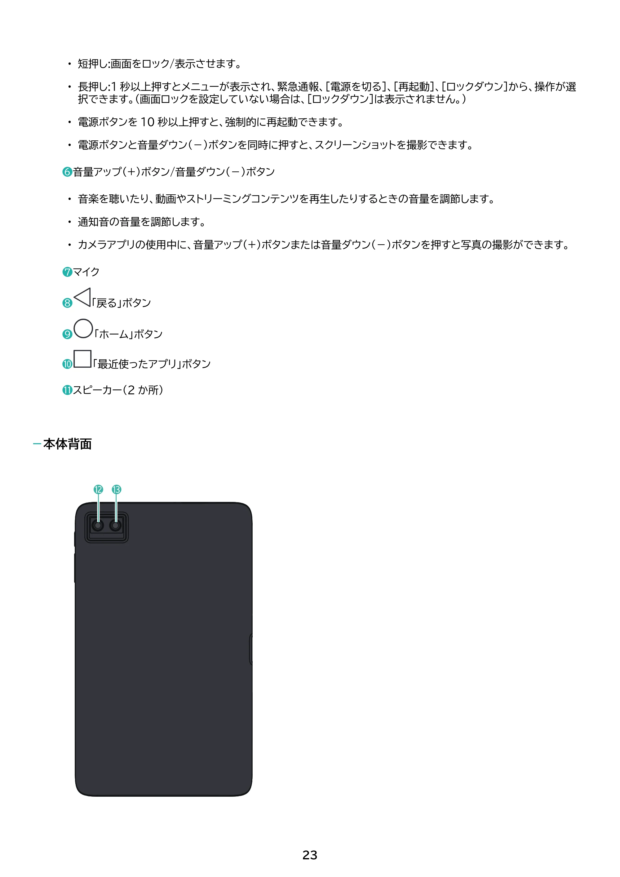 アイリスオーヤマ TE084M4V1-B 取扱説明書 — 原本ページ — 23ページ