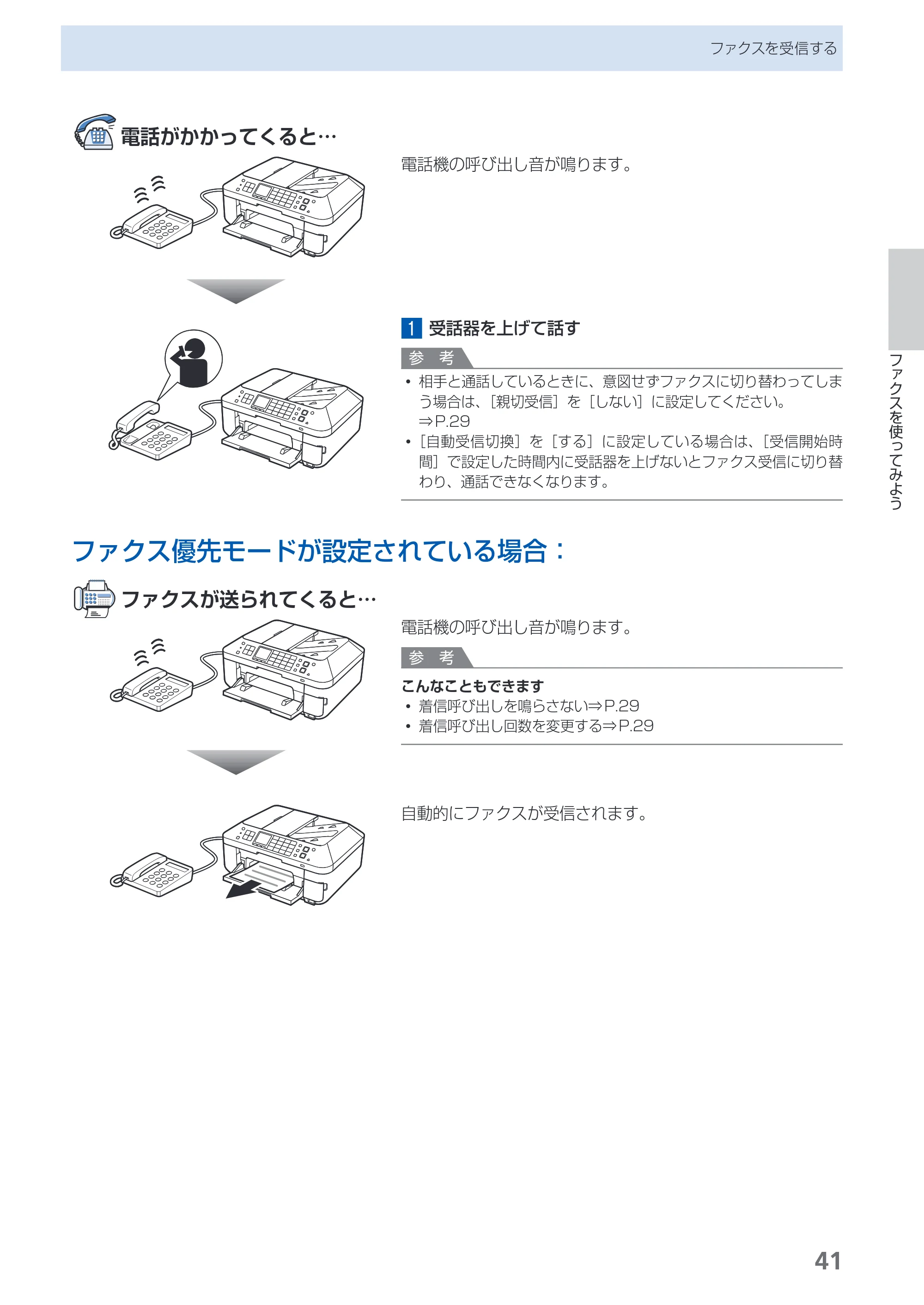キヤノン PIXUS MX883 らくらく操作ガイド （PDF形式／25.73Mバイト） — 原本ページ — 43ページ