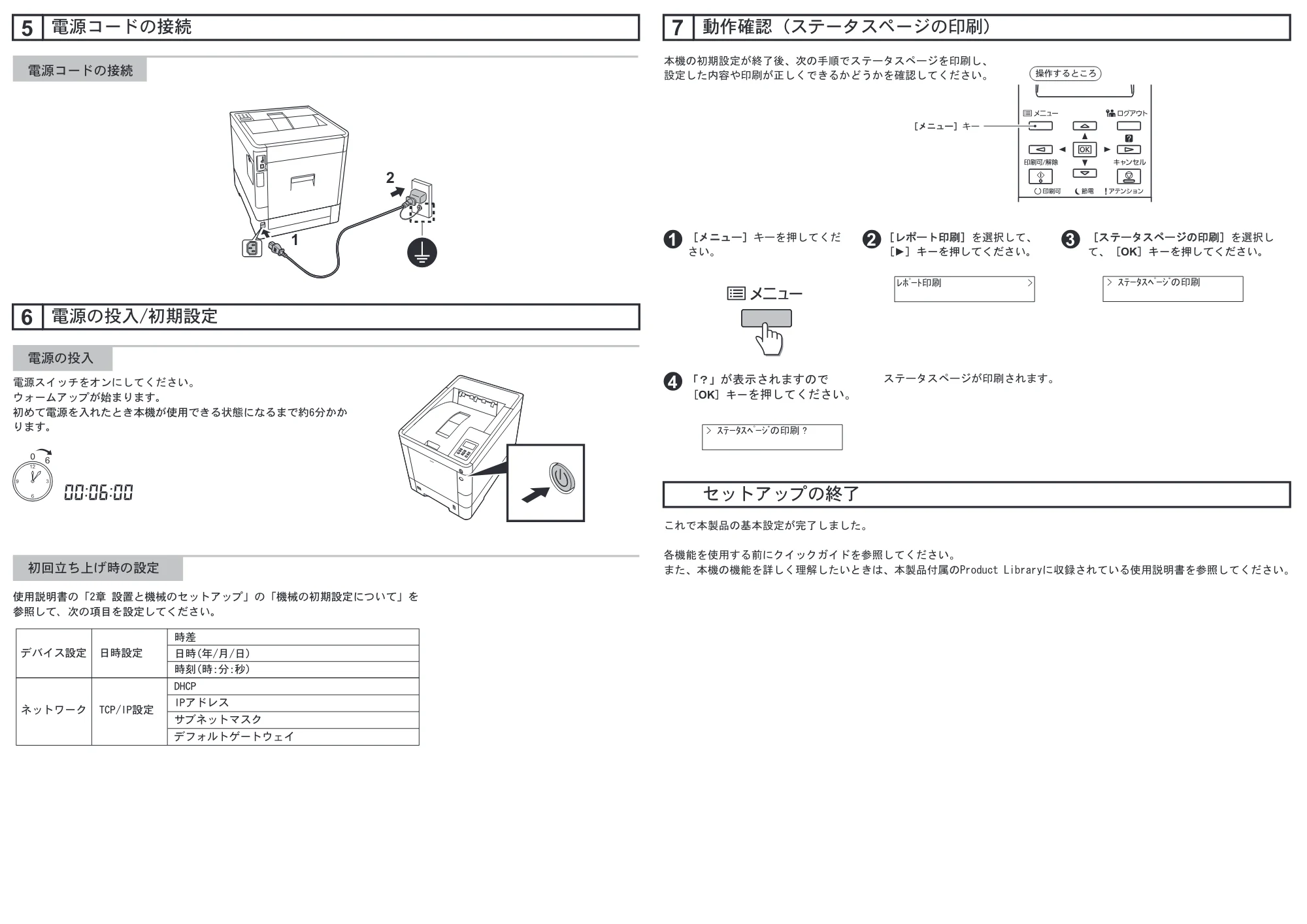 京セラ ECOSYS M6635cidn ECOSYS M6635cidn セットアップガイド — 原本ページ — 2ページ