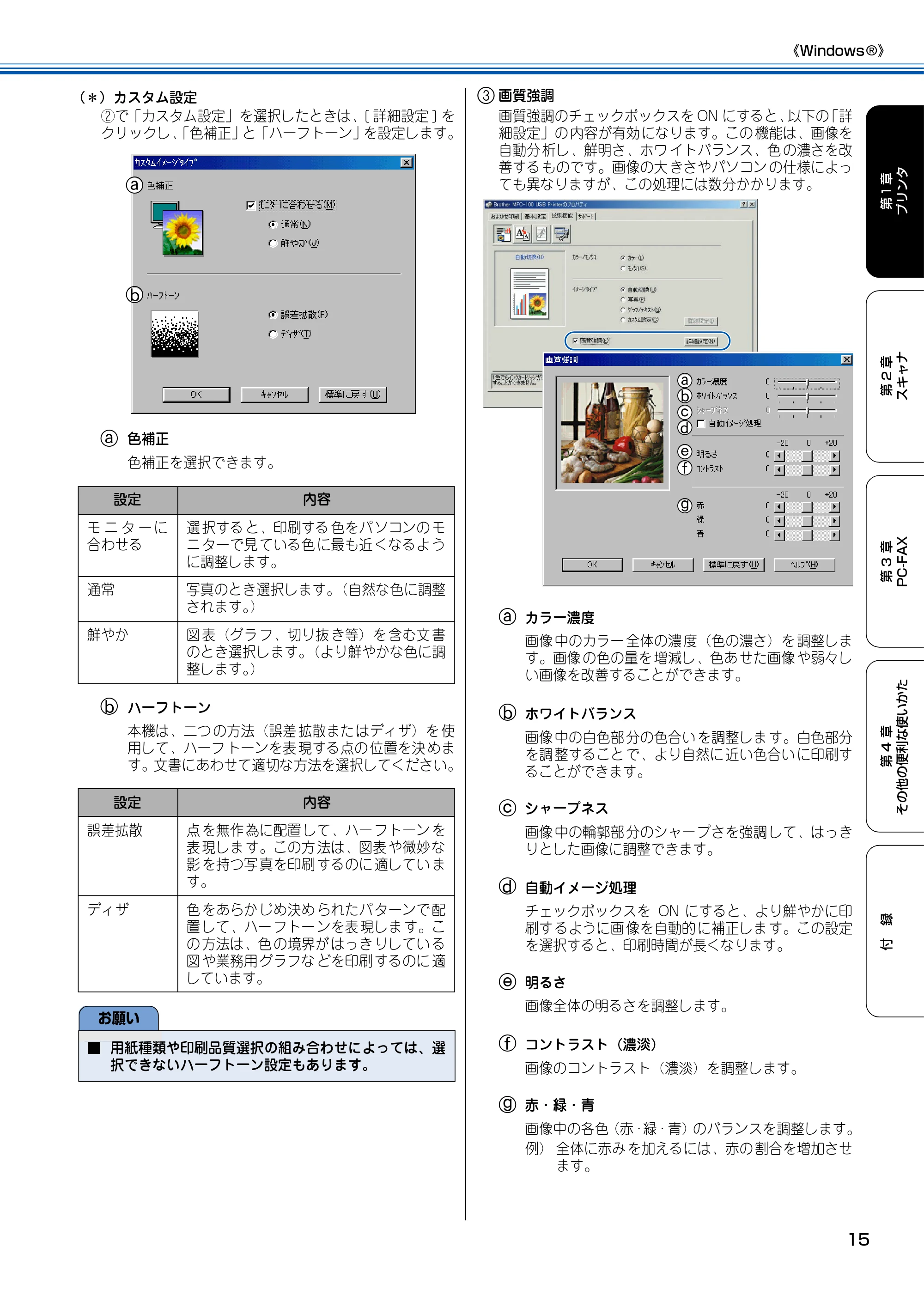 ブラザー MFC-100 ユーザーズガイド ~パソコン活用編~ — 原本ページ — 16ページ