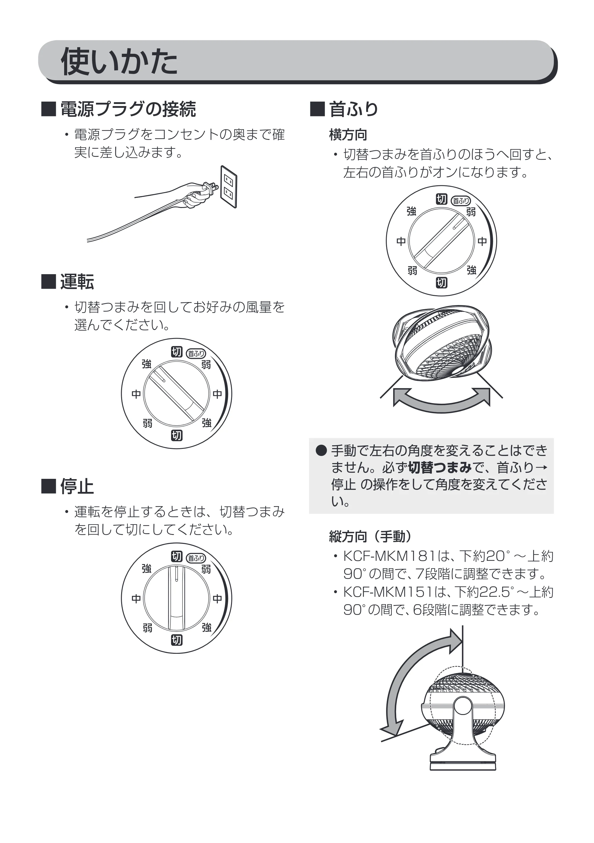 アイリスオーヤマ KCF-MKM181 取扱説明書 — 原本ページ — 7ページ