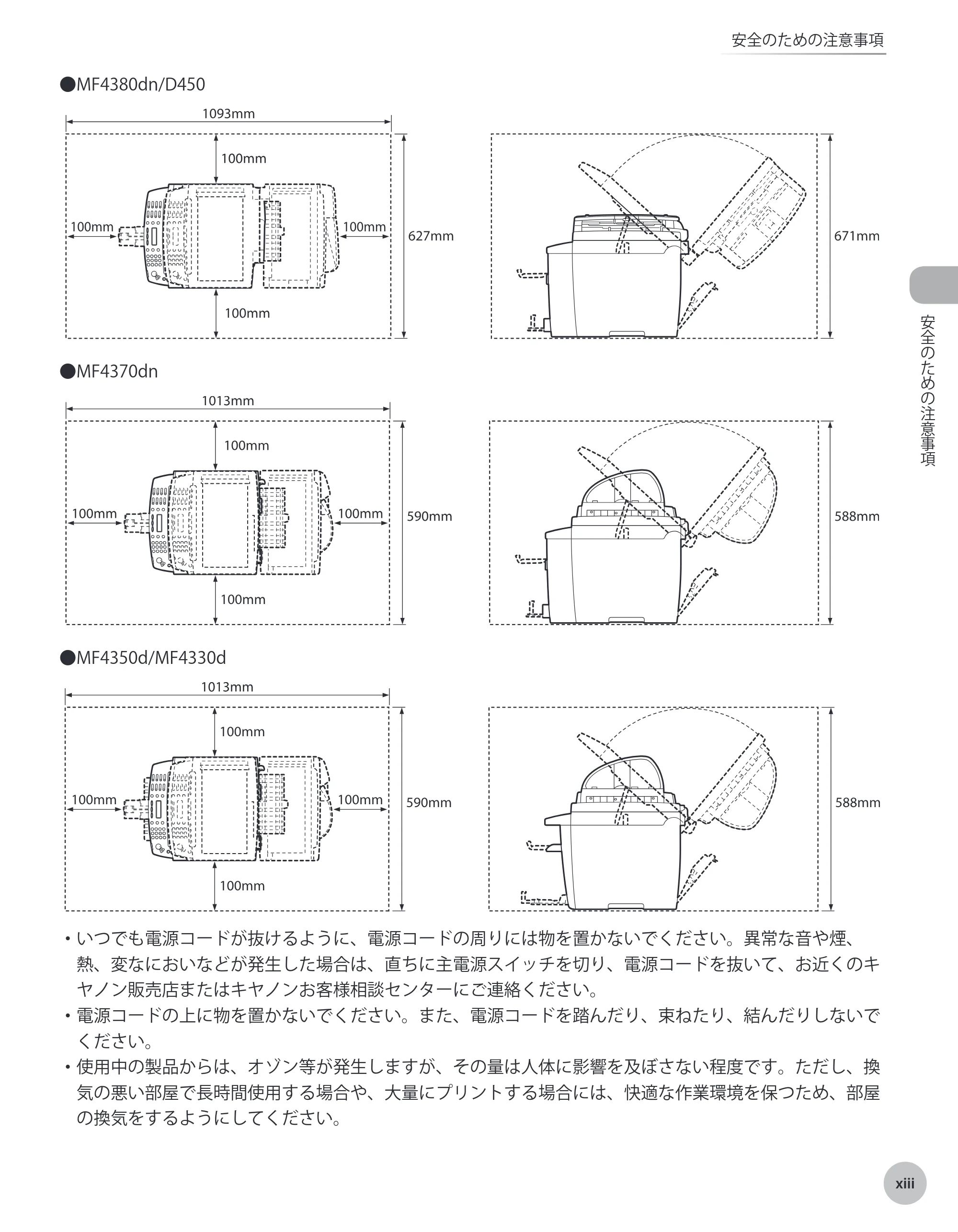 キヤノン MF4380dn/MF4370dn/MF4350d/MF4330d/D450 基本操作ガイド 2010年5月13日更新 (PDF形式/14.2Mバイト) — 原本ページ — 14ページ