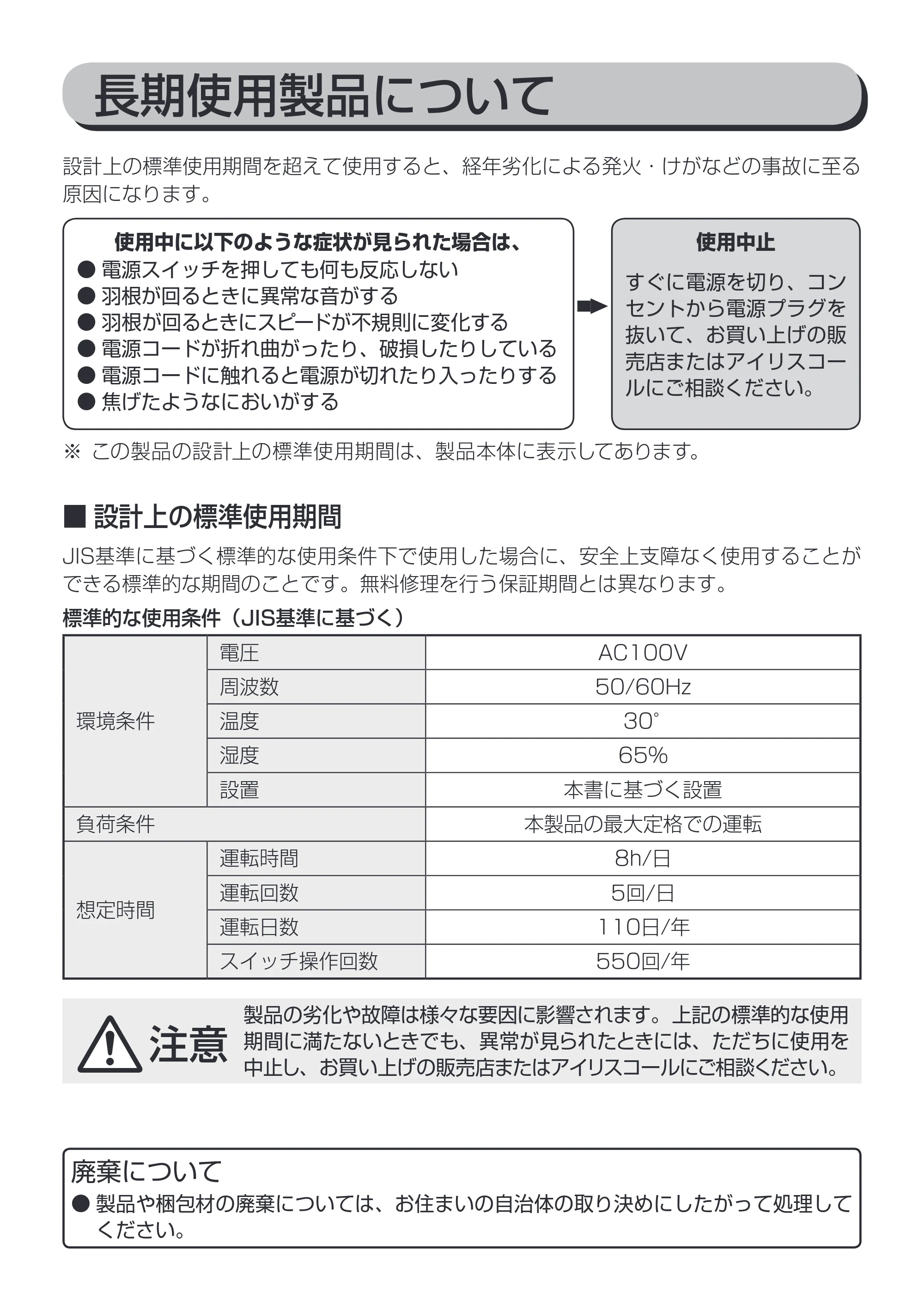 アイリスオーヤマ PCF-HD15N 取扱説明書 — 原本ページ — 10ページ