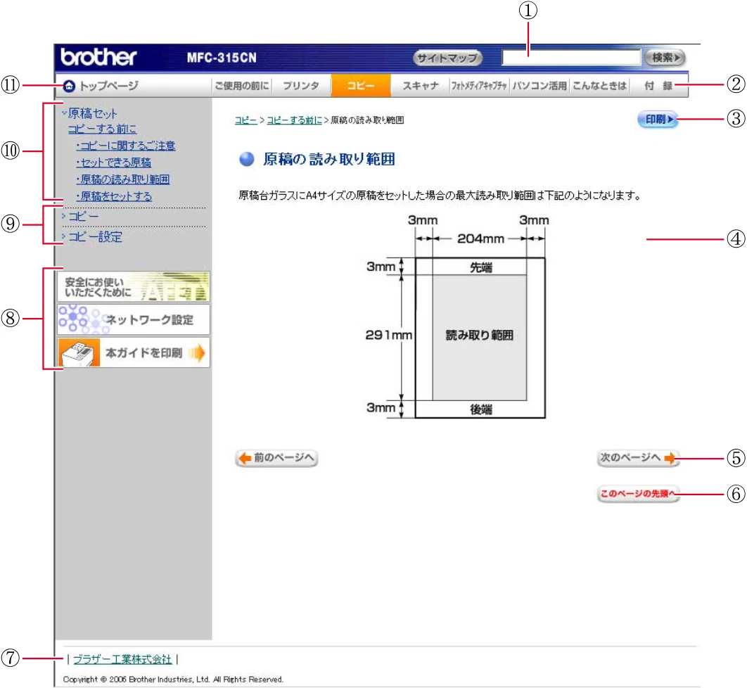 ブラザー DCP-315CN 取扱説明書(本体) — 図版 4-1 — 4ページ